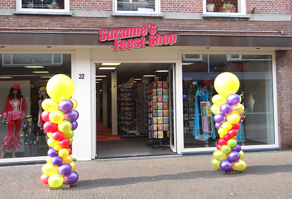 Suzanne's Feest Shop - De winkel