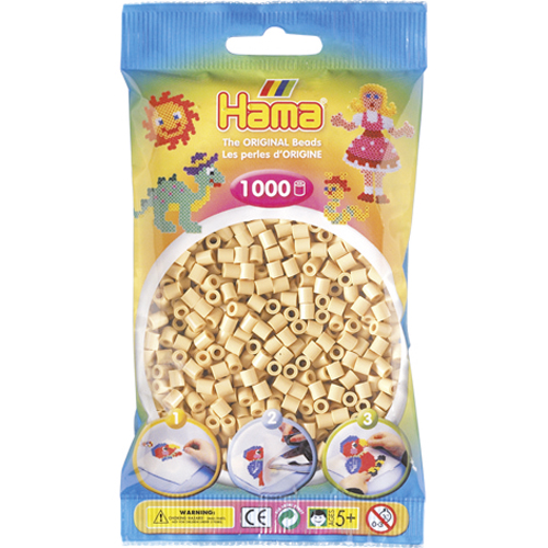 HAMA STRIJKKRALEN 1000 STUKS BEIGE