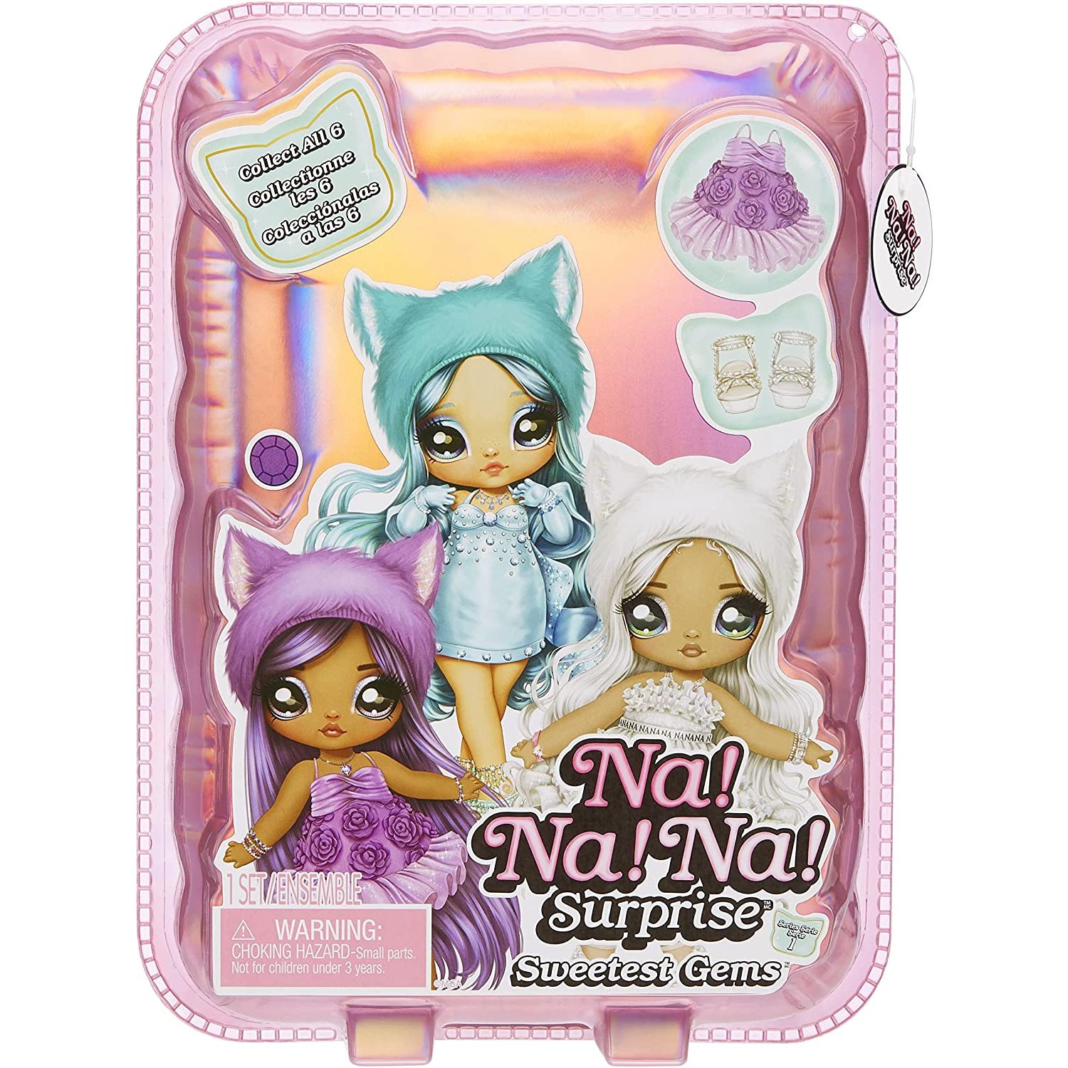 NA! NA! NA! SURPRISE SWEETEST GEMS DOLLS ASSORTI