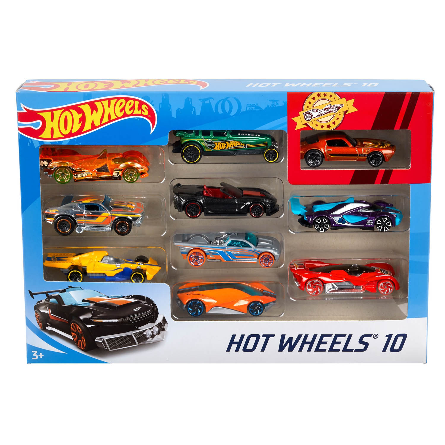 HOT WHEELS DIECAST 10 PACK ASSORTI