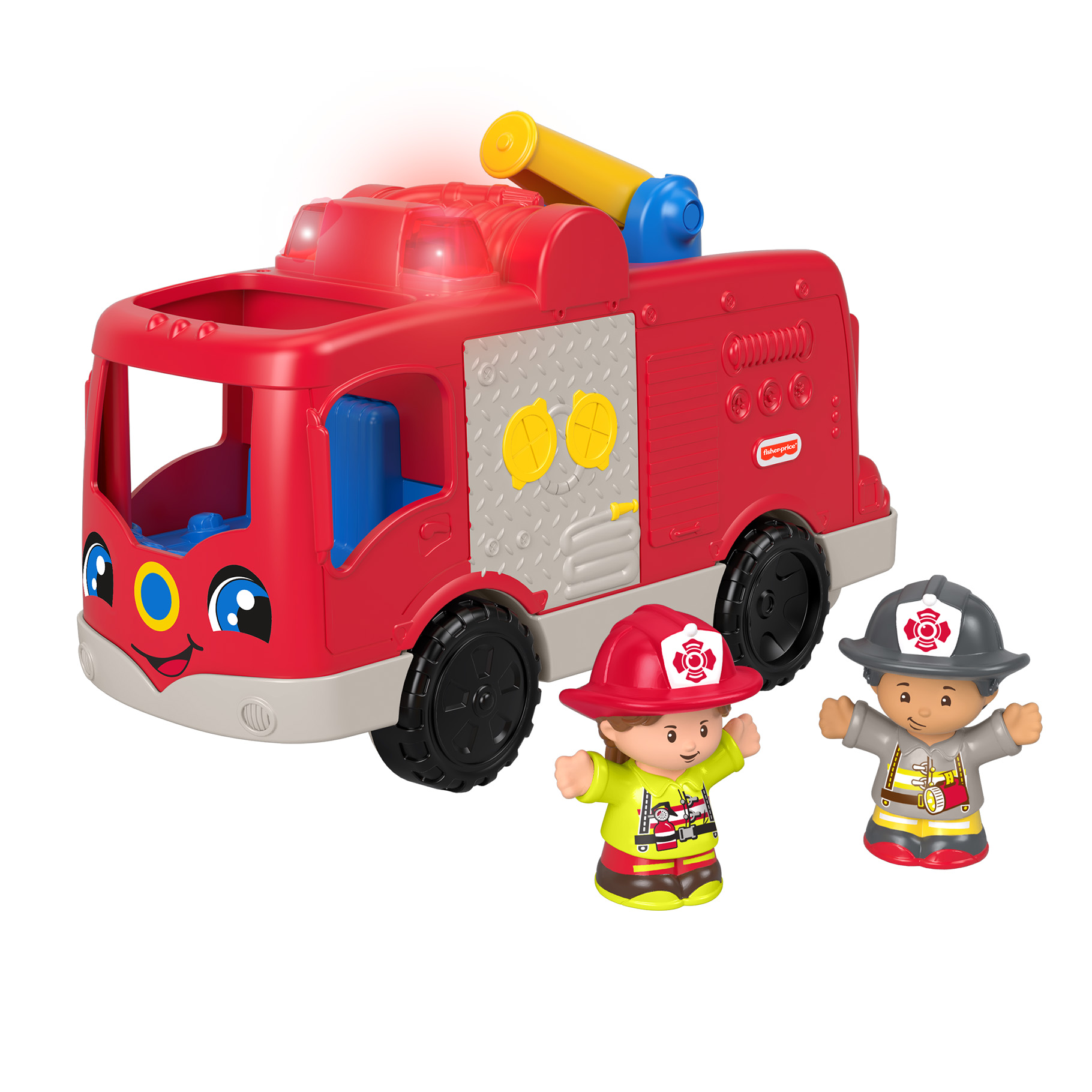 FISHER PRICE LITTLE PEOPLE GROTE BRANDWEERAUTO