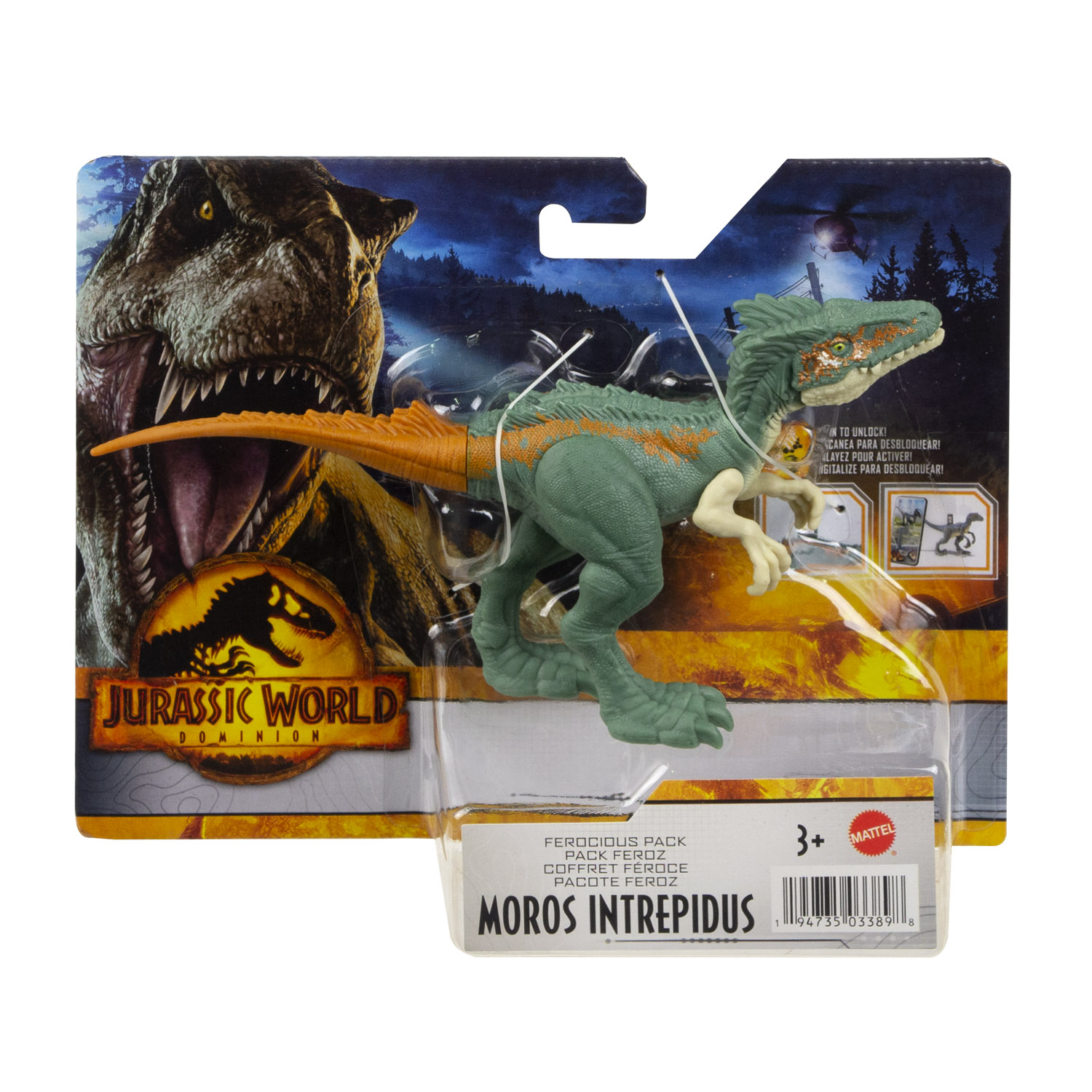 JURASSIC WORLD FEROCIOUS PACK ASSORTMENT