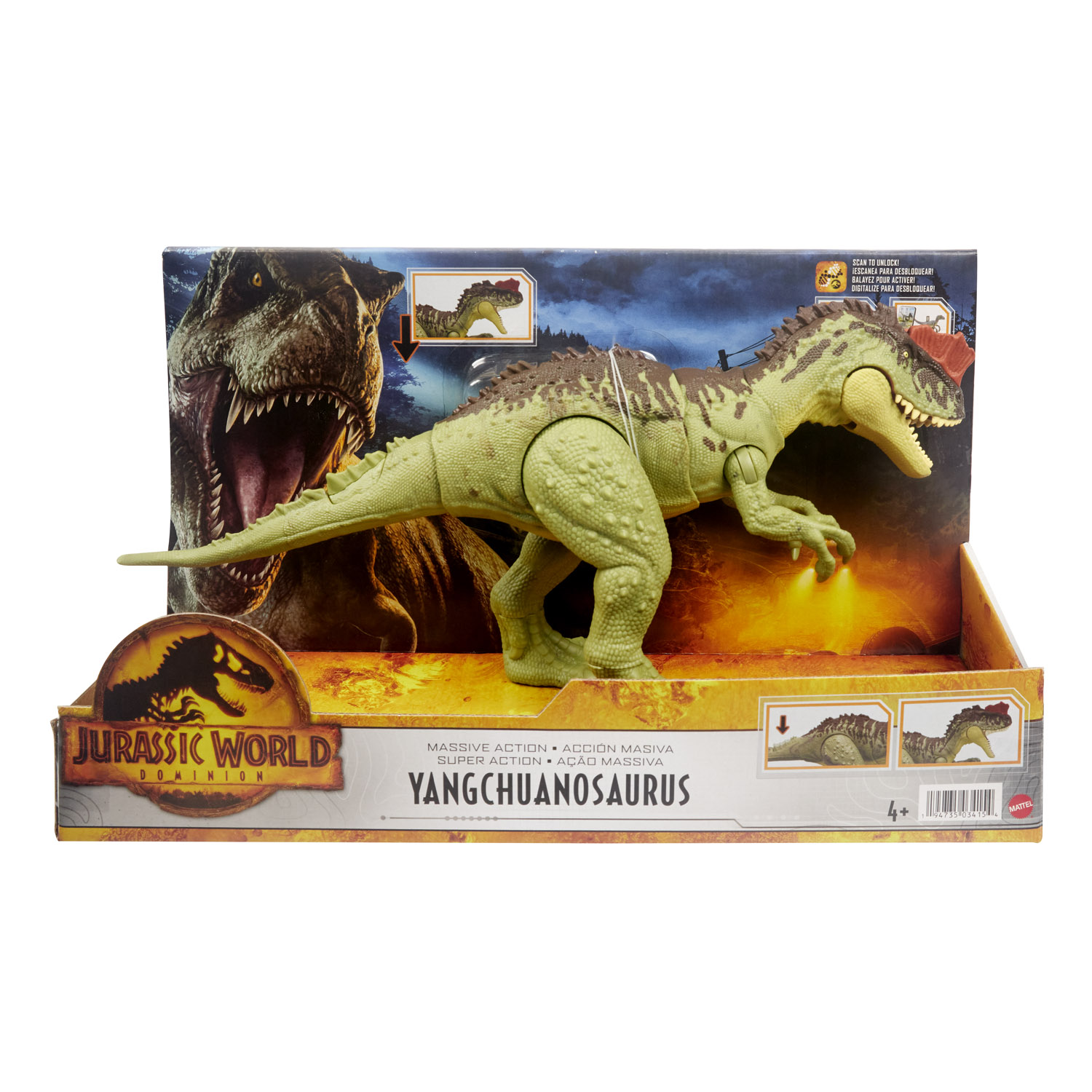 JURASSIC WORLD MASSIVE ACTION ASSORTMENT