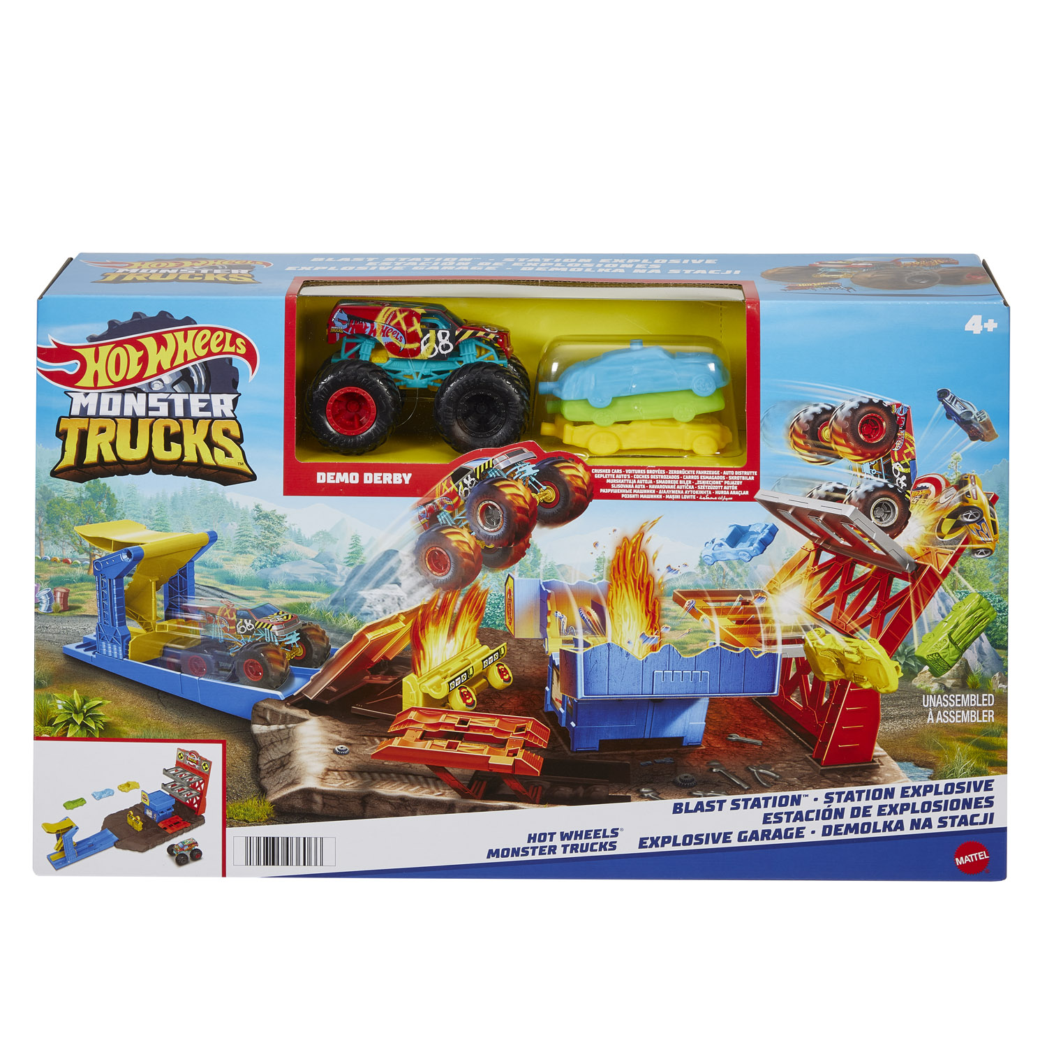 HOT WHEELS MONSTER TRUCKS BLAST STATION S22 MEDIA DRIVER