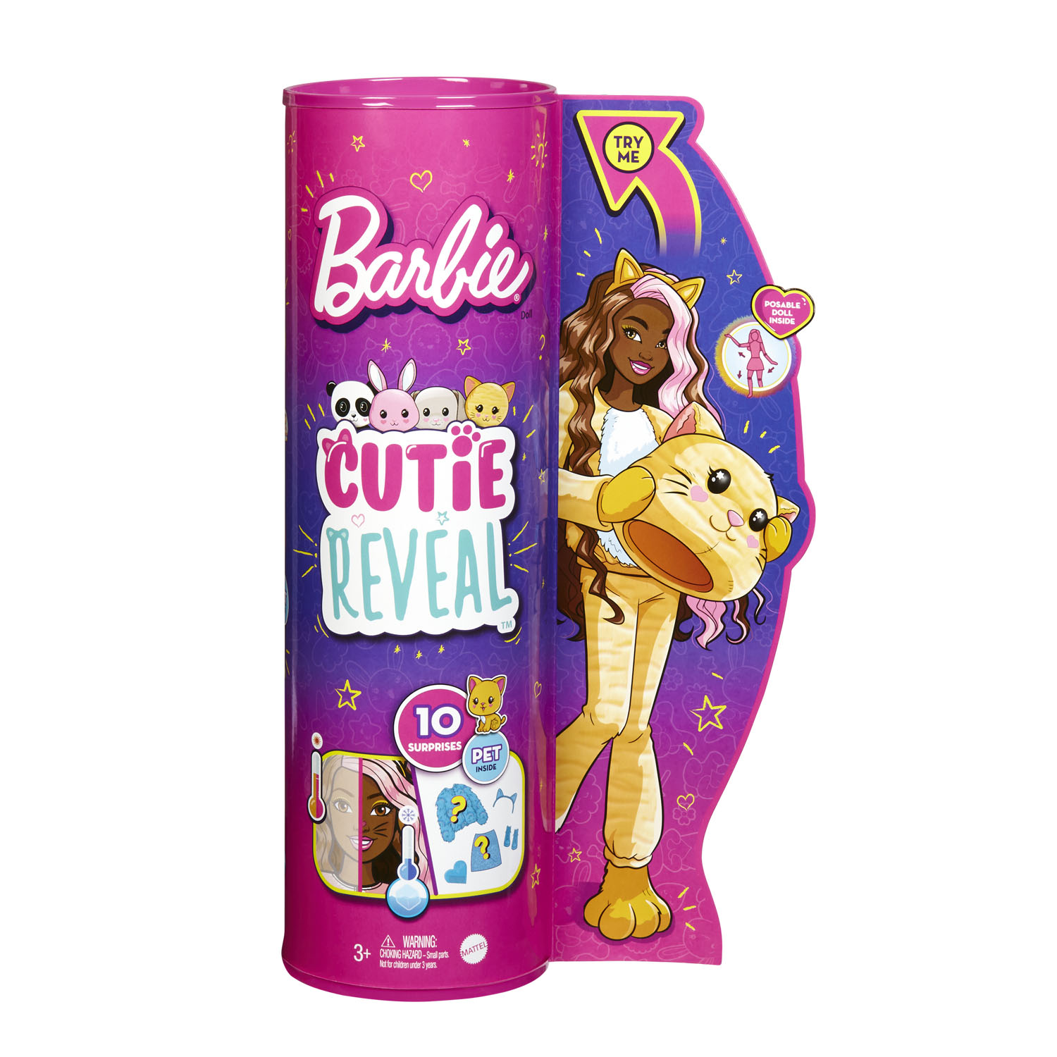 BARBIE CUTIE REVEAL DOLL 2 - KITTEN