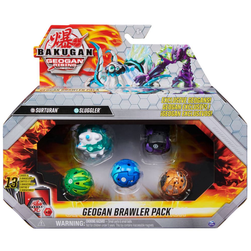 BAKUGAN GEOGAN BRAWLER 5 PACK ASSORTMENT SEASON 3.0