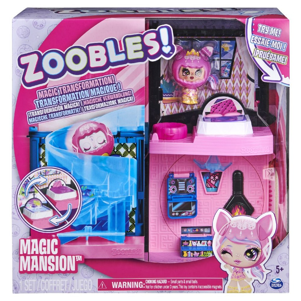 ZOOBLES MAGIC MANSION PLAYSET