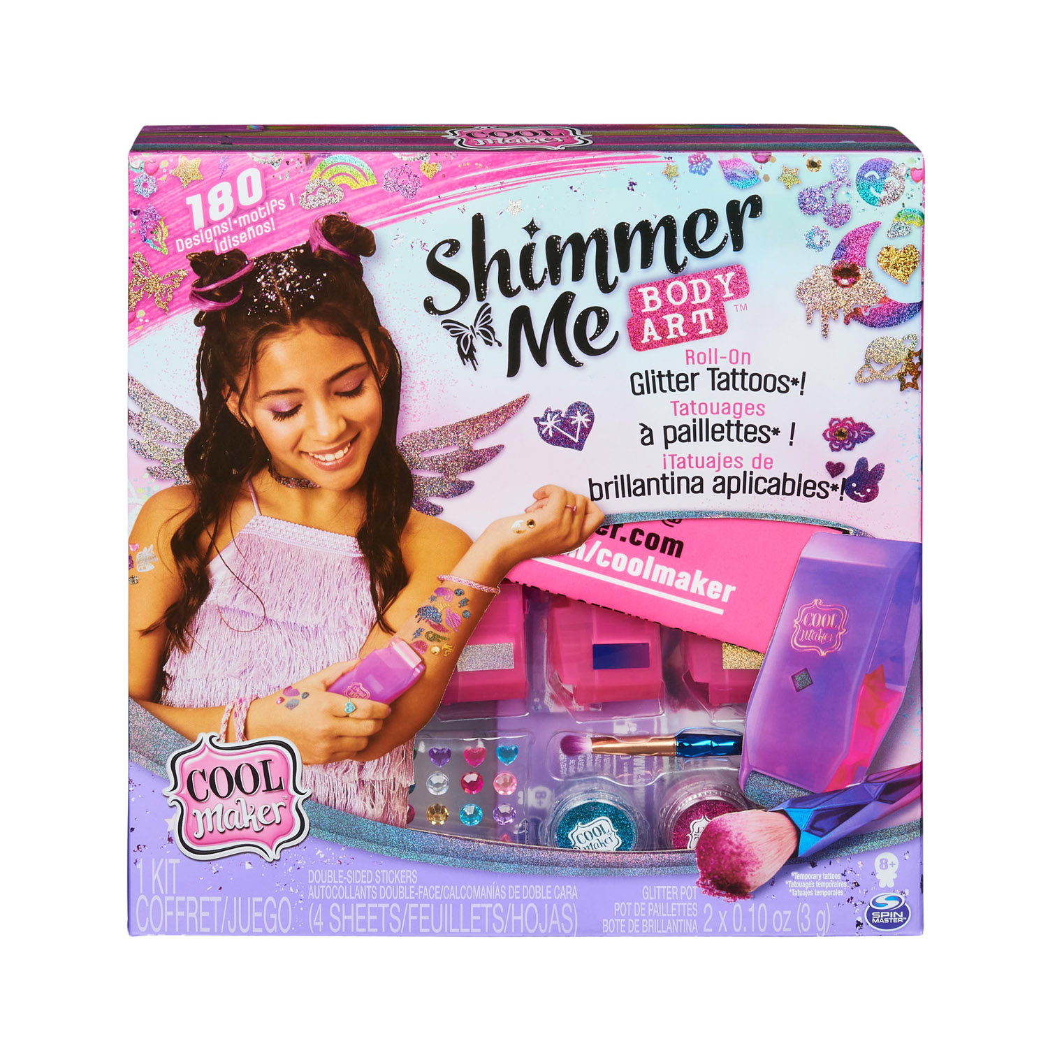 COOL MAKER SHIMMER ME BODY ART STUDIO