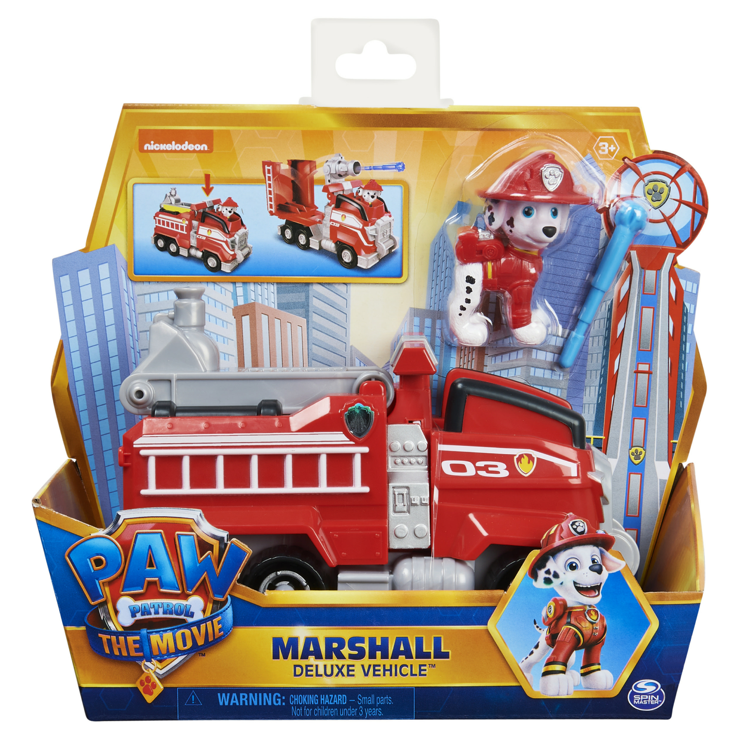 PAW PATROL DE FILM MARSHALL DELUXE VOERTUIG