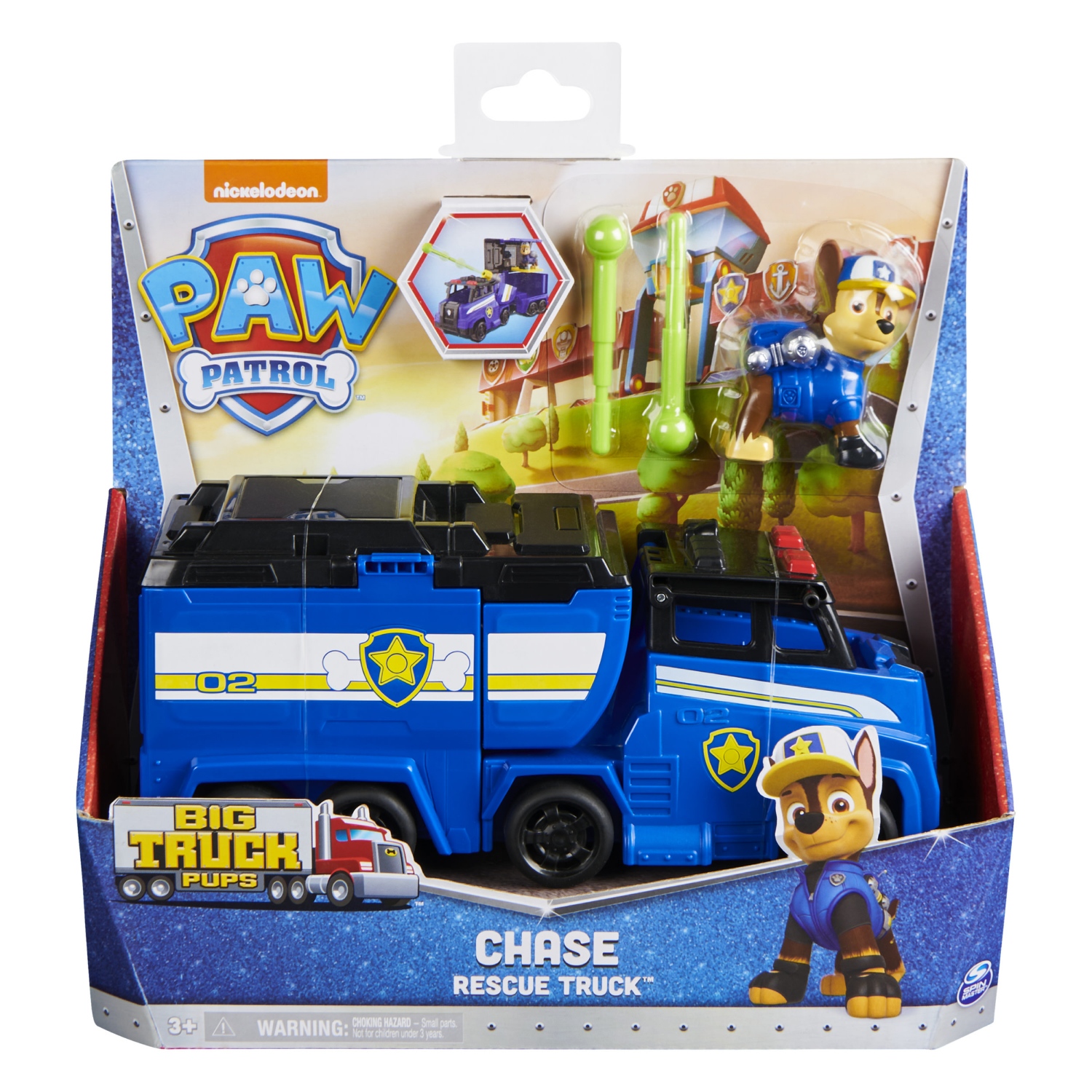 PAW PATROL BIG TRUCK PUPS DELUXE VEHICLE CHASE