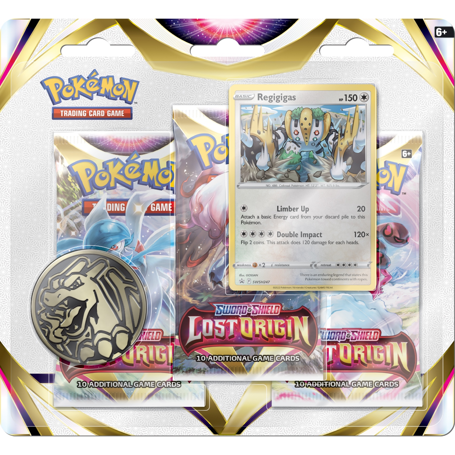 POKEMON TCG SWSH LOST ORIGIN 3 BOOSTERBLISTER ASSORTI