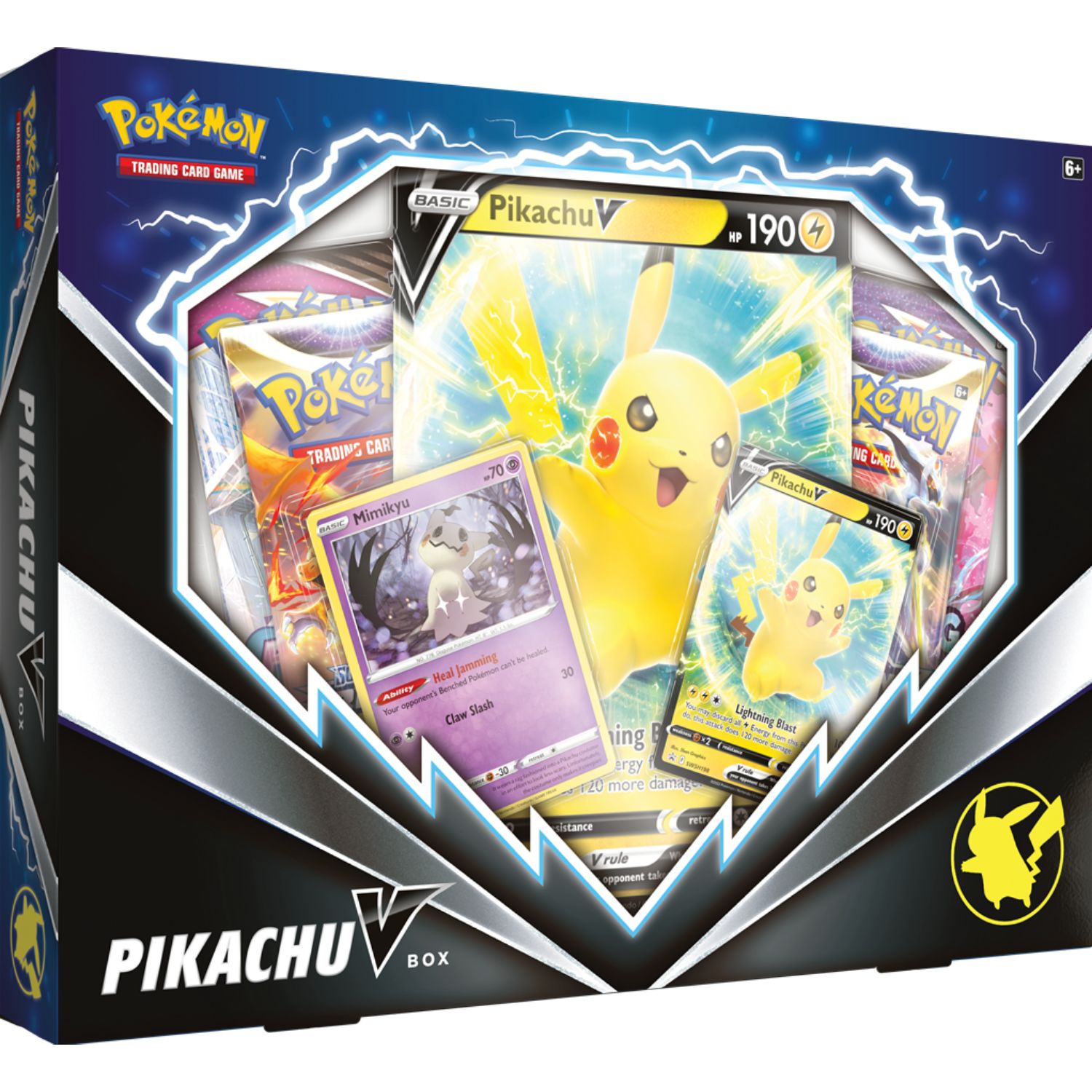 POKEMON TCG PIKACHU V BOX