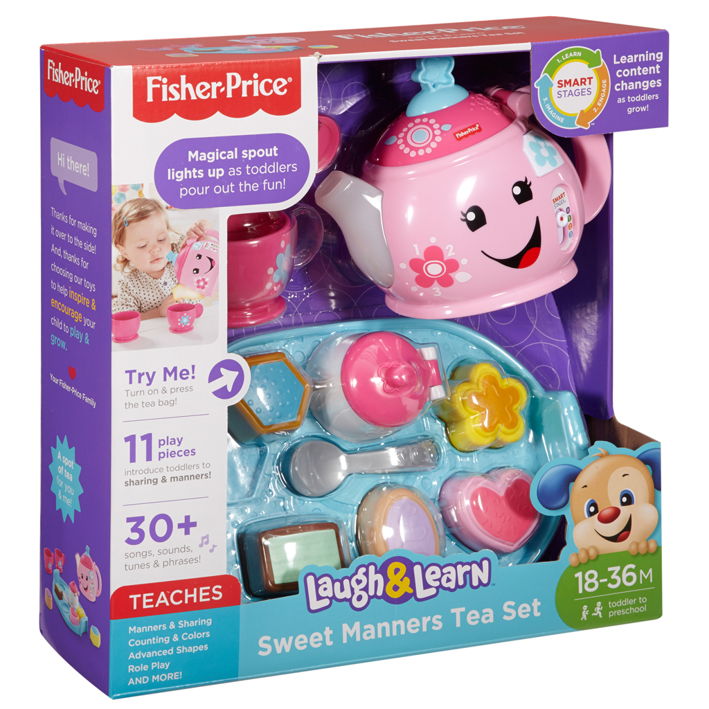 FISHER-PRICE LEERPLEZIER GOEDE MANIEREN THEESERVIES (NL)