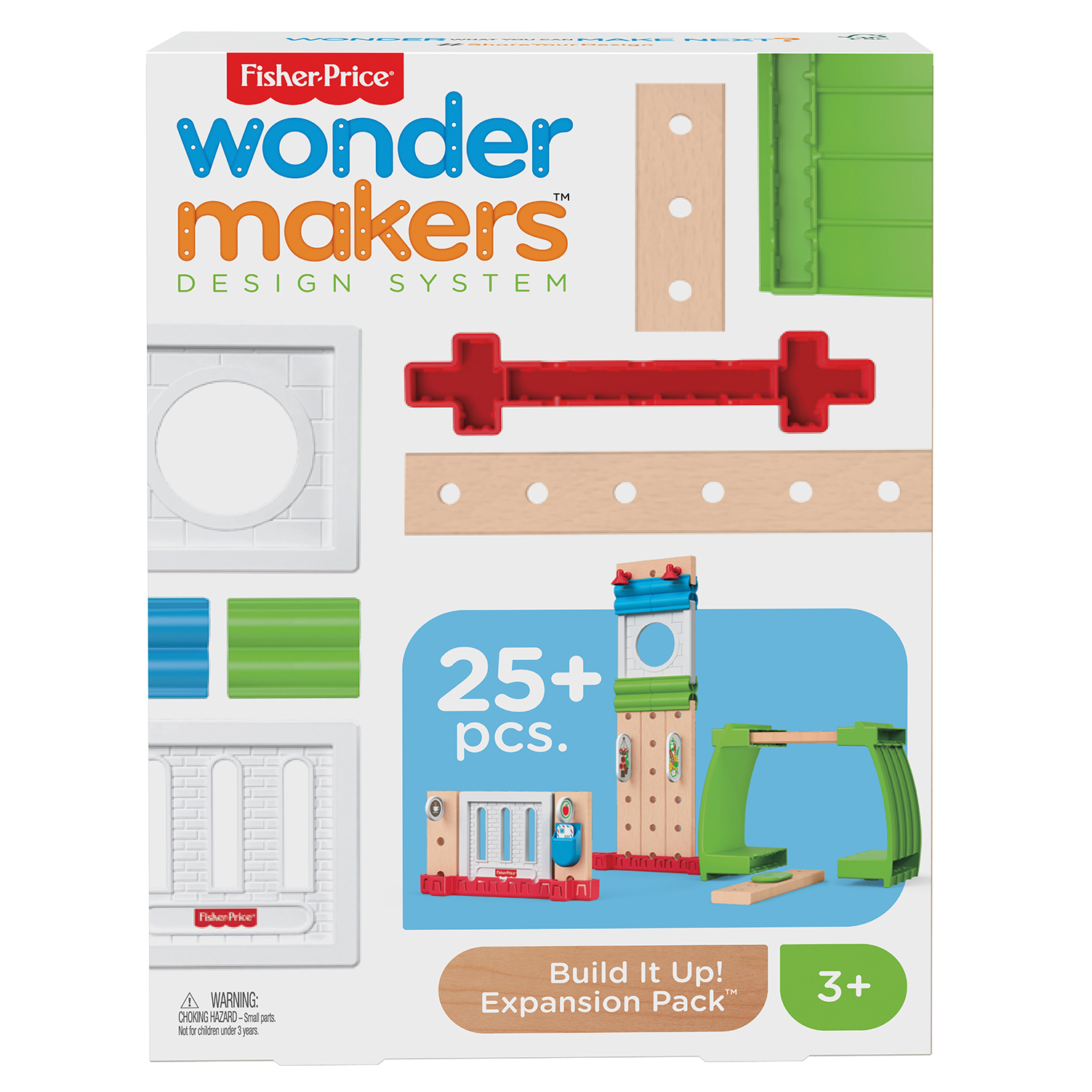 FISHER PRICE WONDER MAKERS UITBREIDINGSSET BUILD IT UP