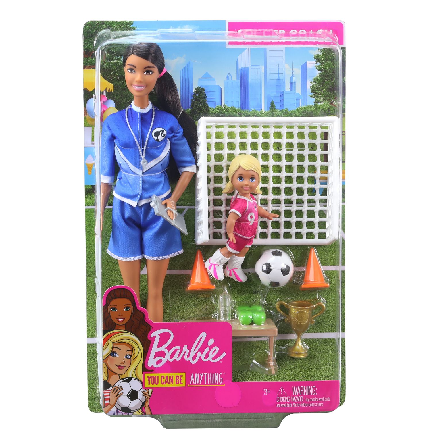 BARBIE SOCCER COACH