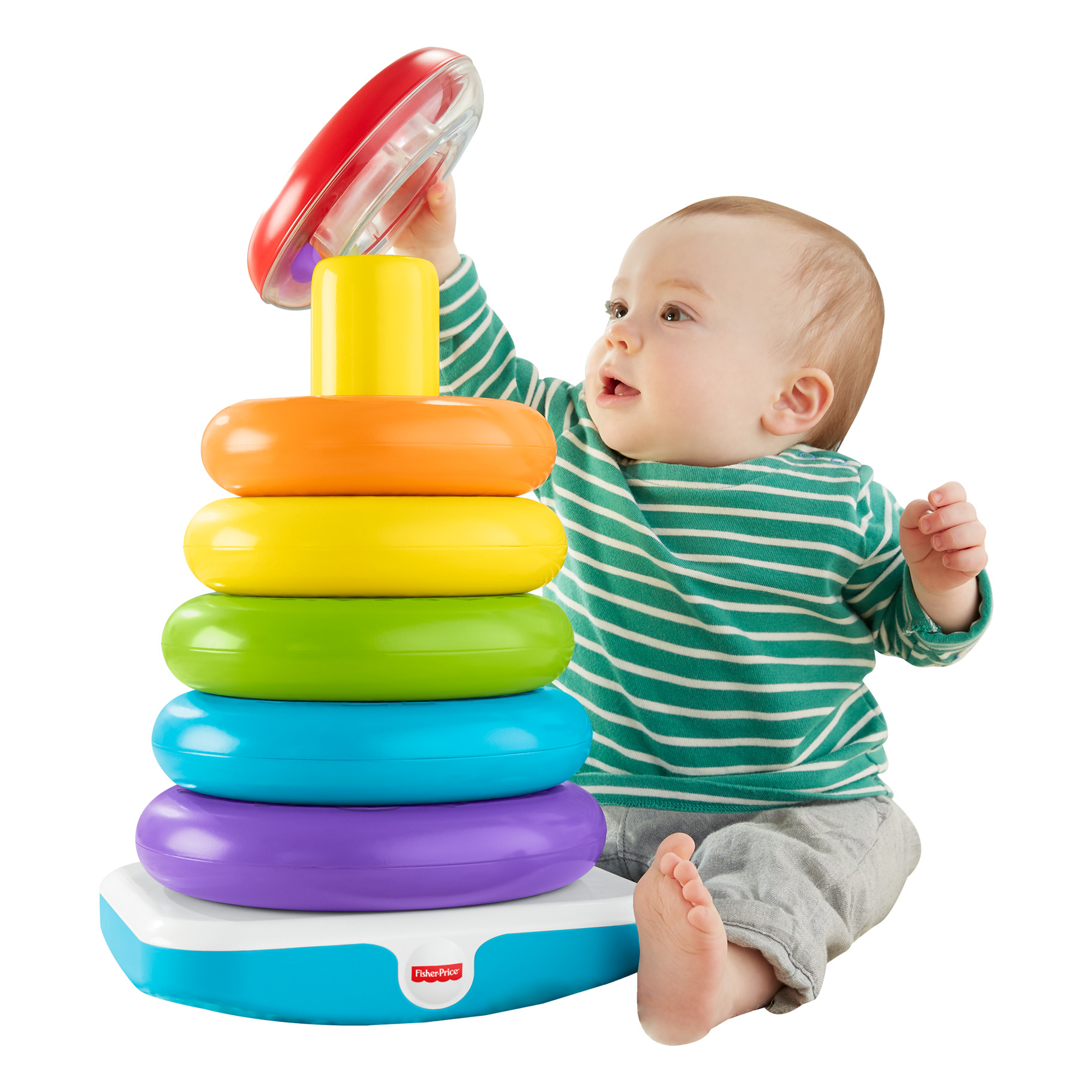 FISHER PRICE GROTE KLEUREN RINGPIRAMIDE