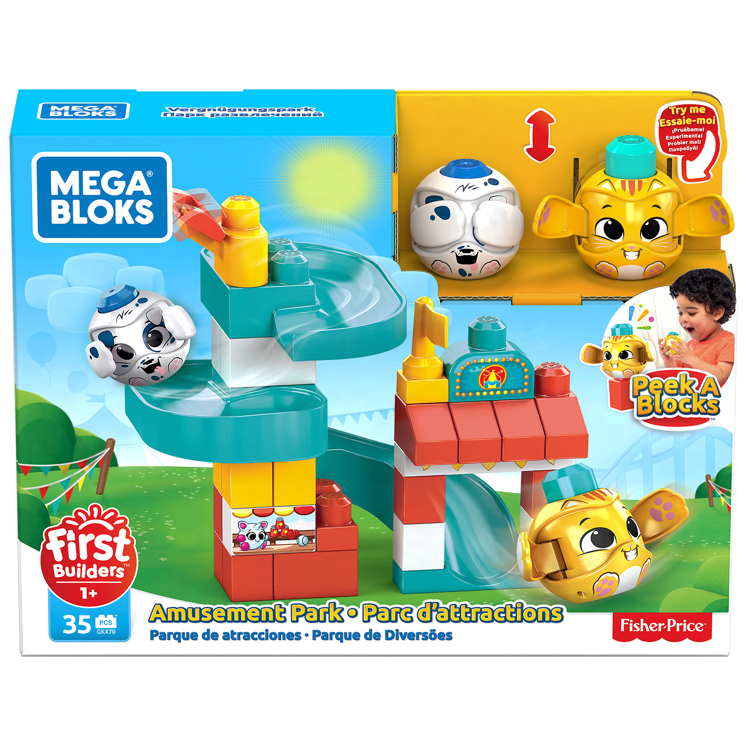 FISHER PRICE MEGA BLOKS SPEELHUIS