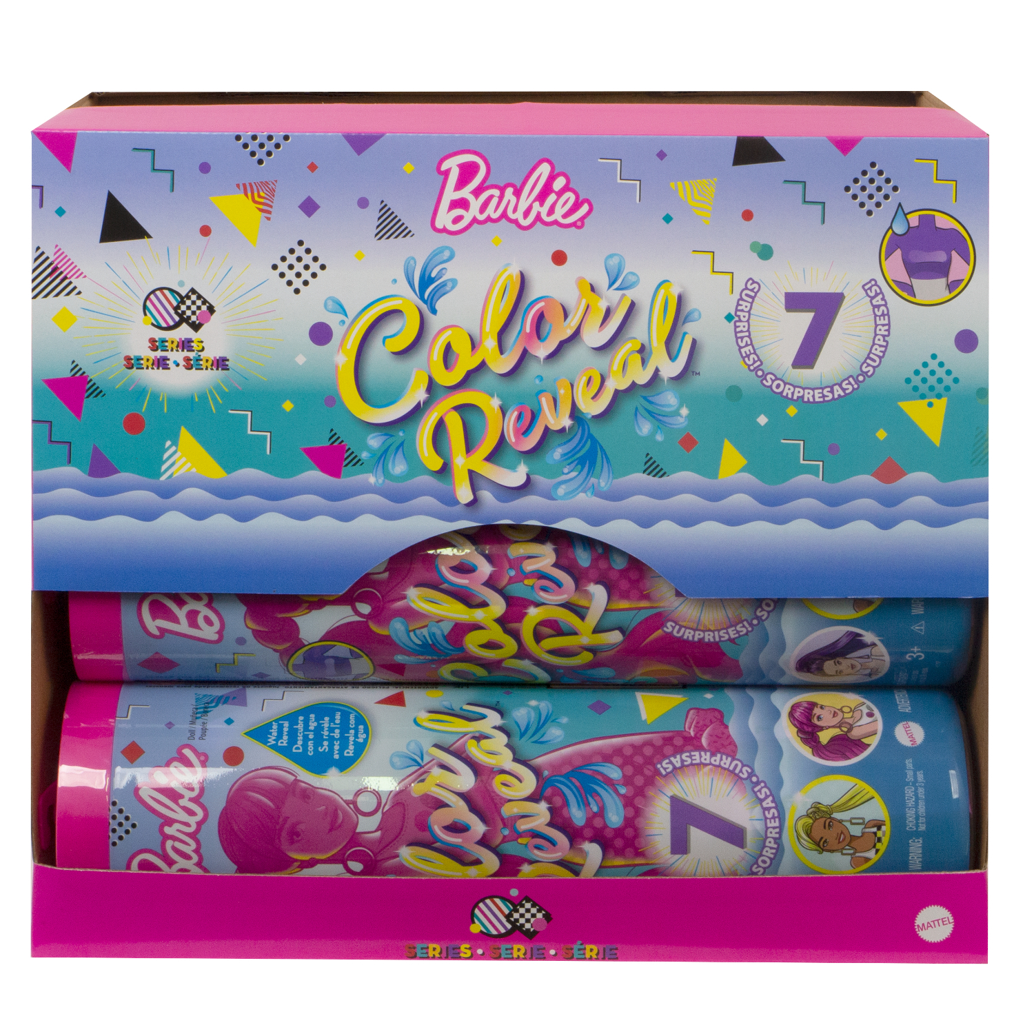 BARBIE BARBIE COLOR REVEAL - 3/1 SERIES