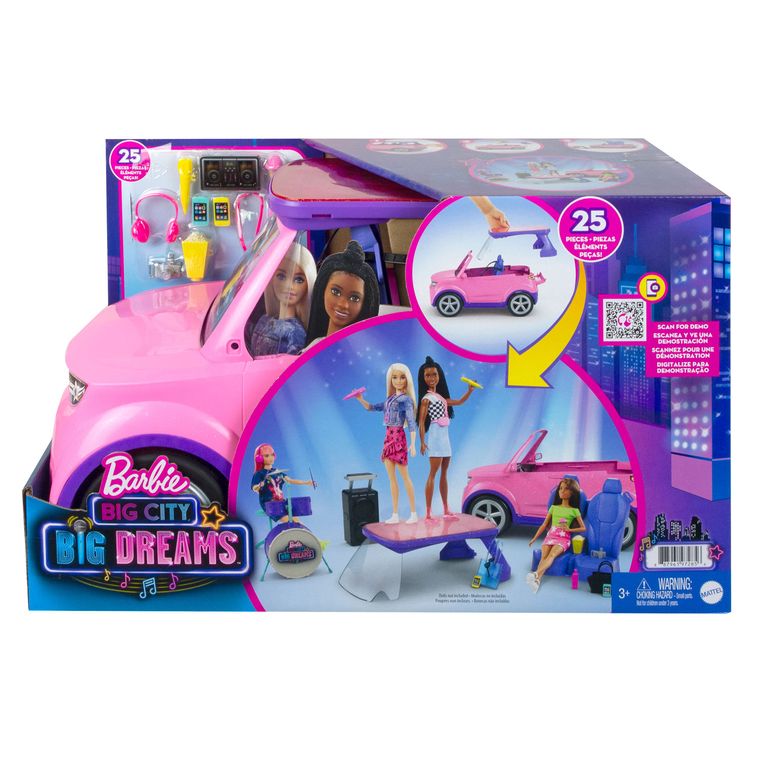 BARBIE BIG CITY BIG DREAMS VEHICLE