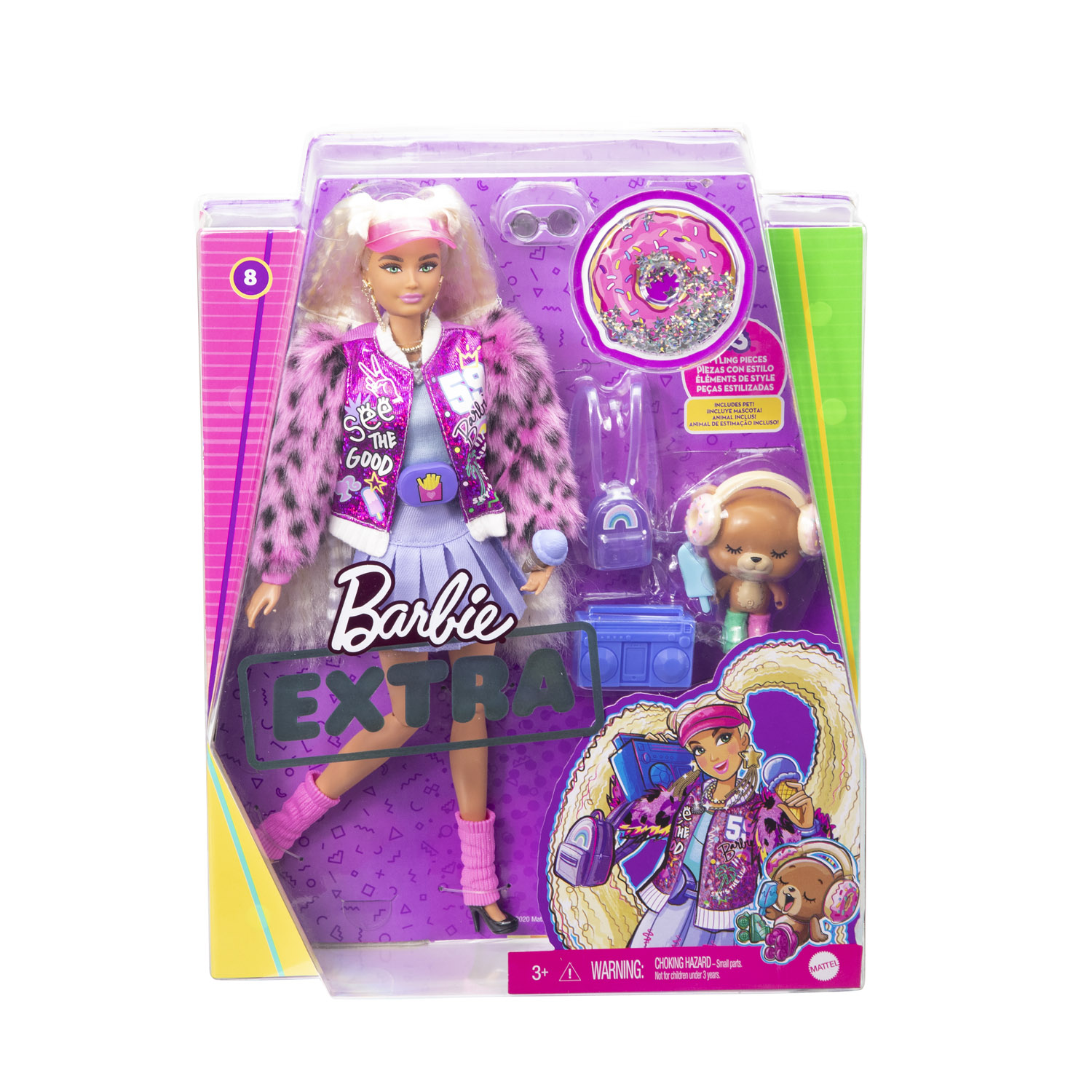 BARBIE EXTRA BLONDE W/PIGTAILS