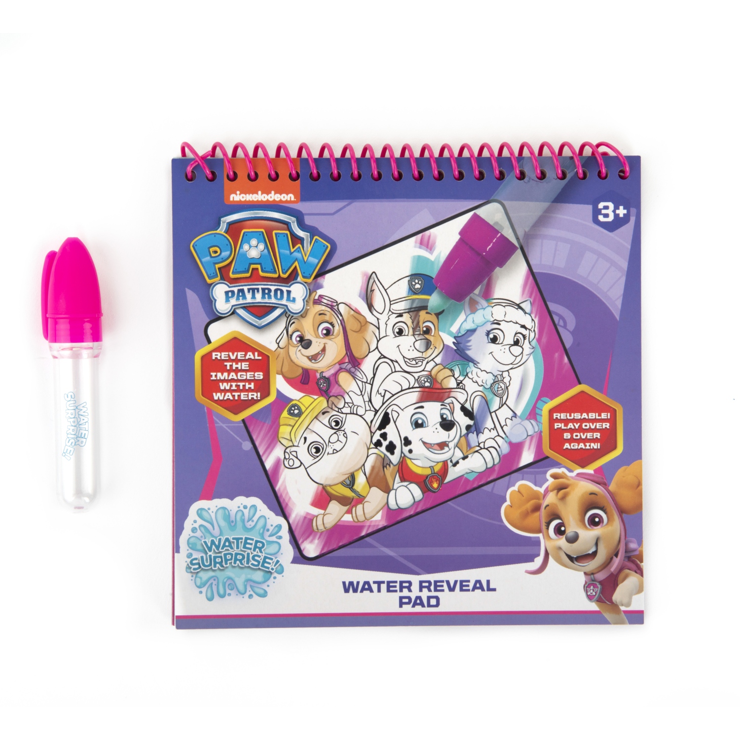 PAW PATROL MAGIC WATER PEN COLOURING