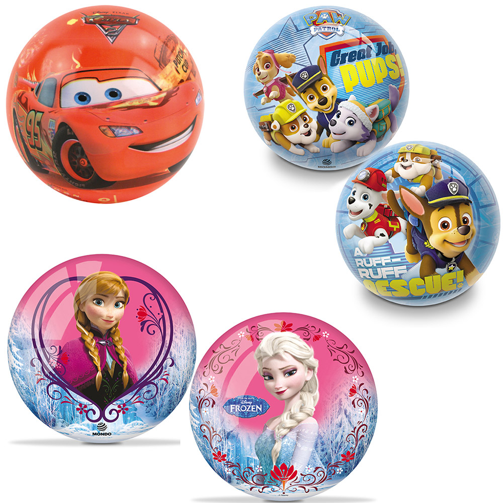 BALLENSET CARS, FROZEN, PAW PATROL 10 STUKS ASSORTI