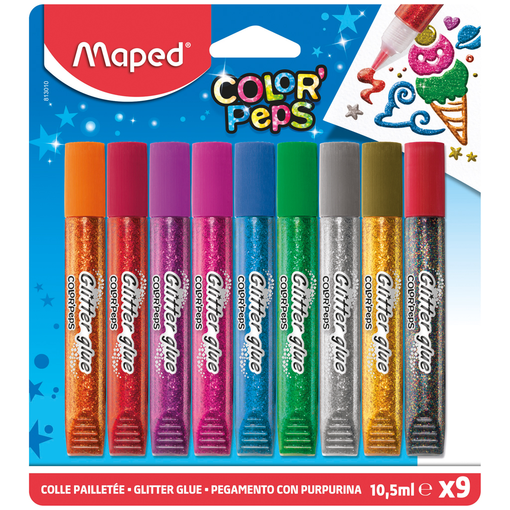 LIJM MAPED GLITTER 9 KLEUREN 10,5 ML