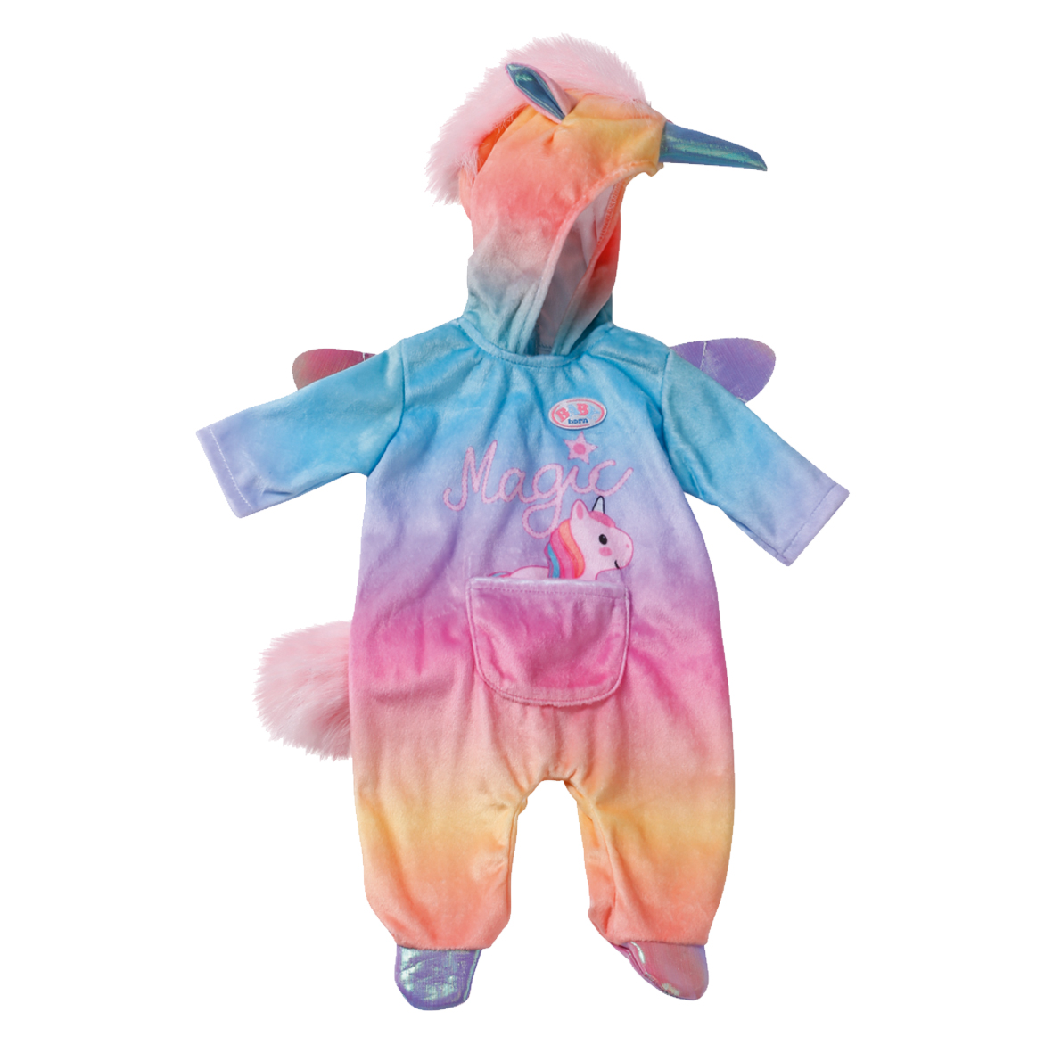 BABY BORN KLEERTJES UNICORN ONESIE 43 CM