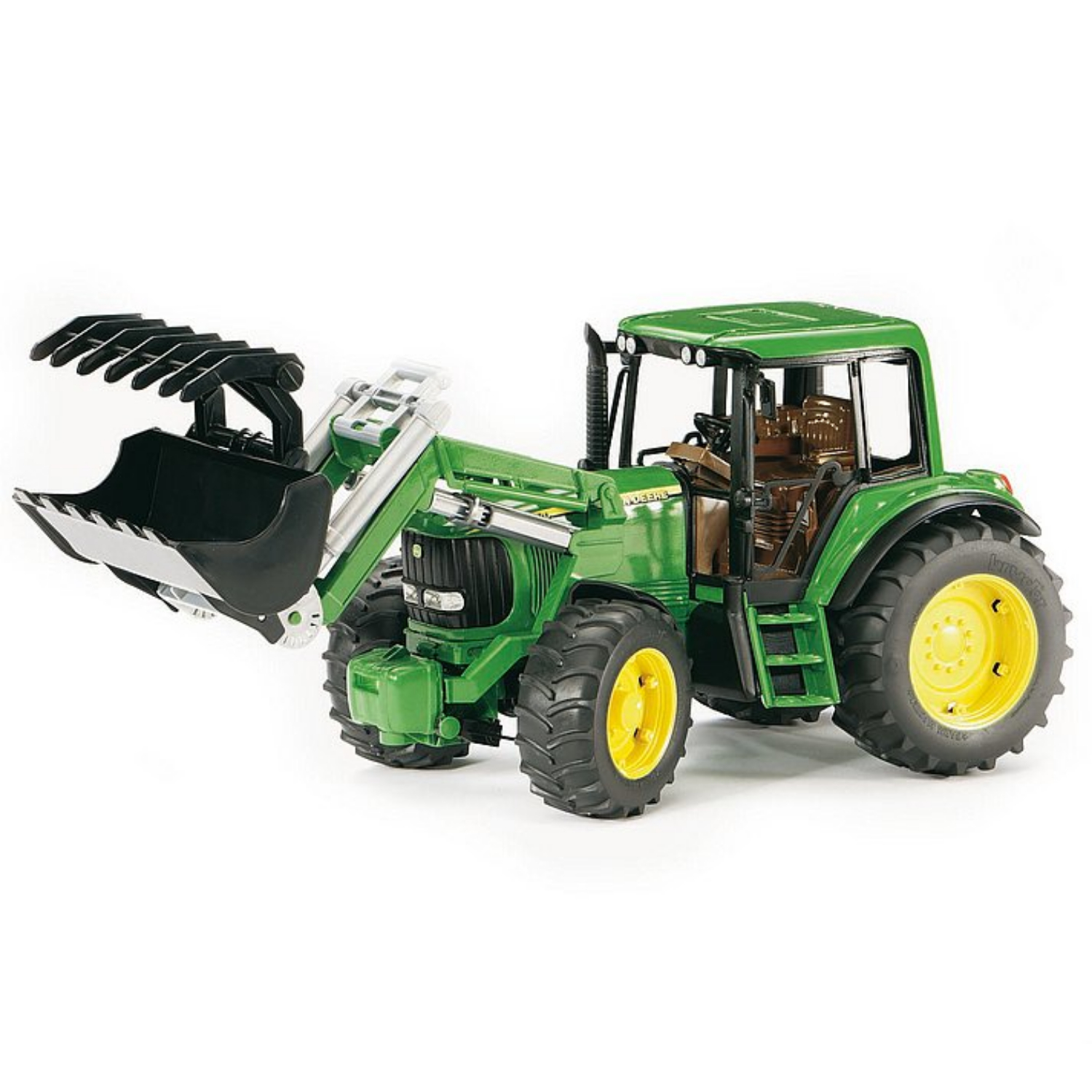 BRUDER TRACTOR JOHN DEERE 6920 MET FRONTLADER