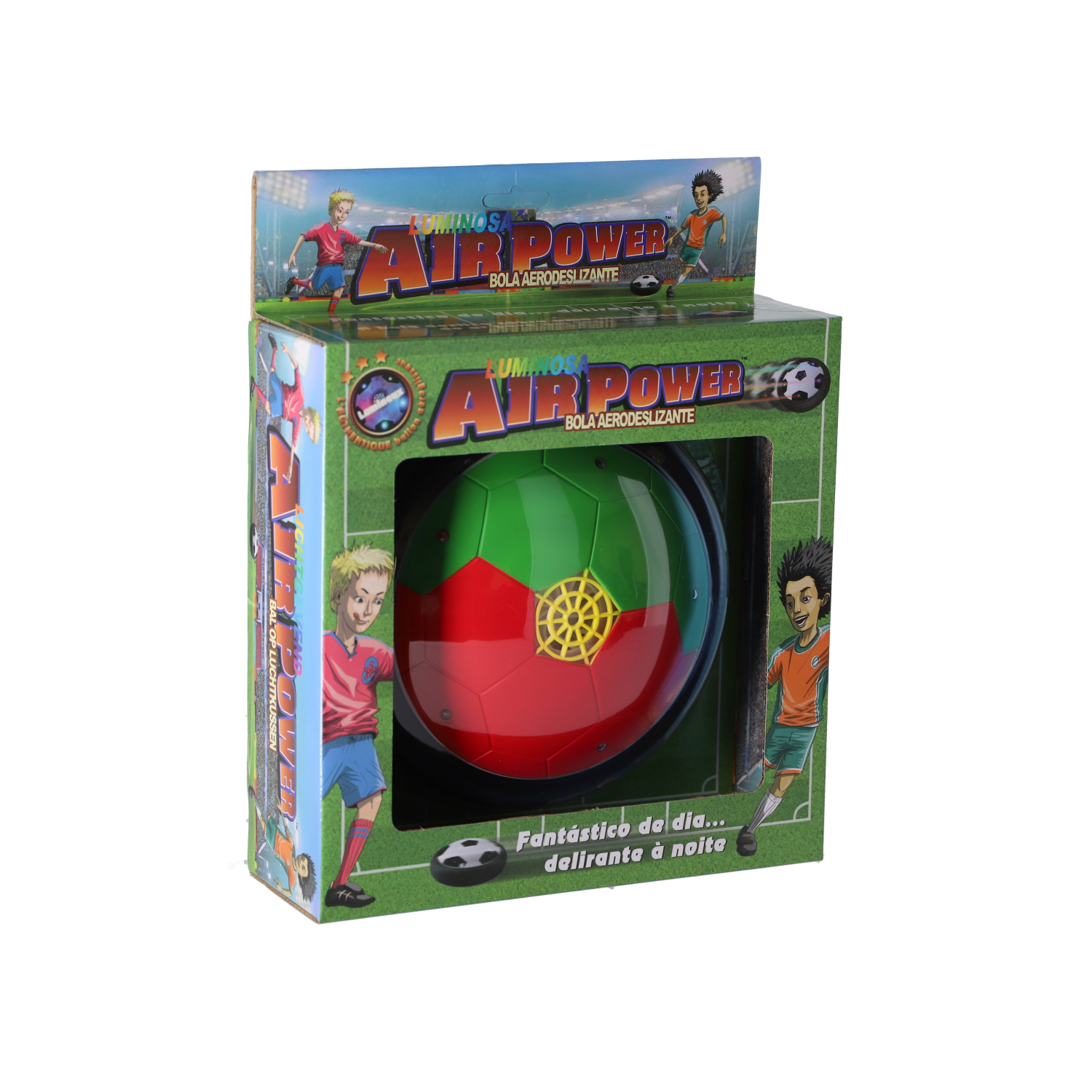 AIRPOWER VOETBAL ROOD/GROEN