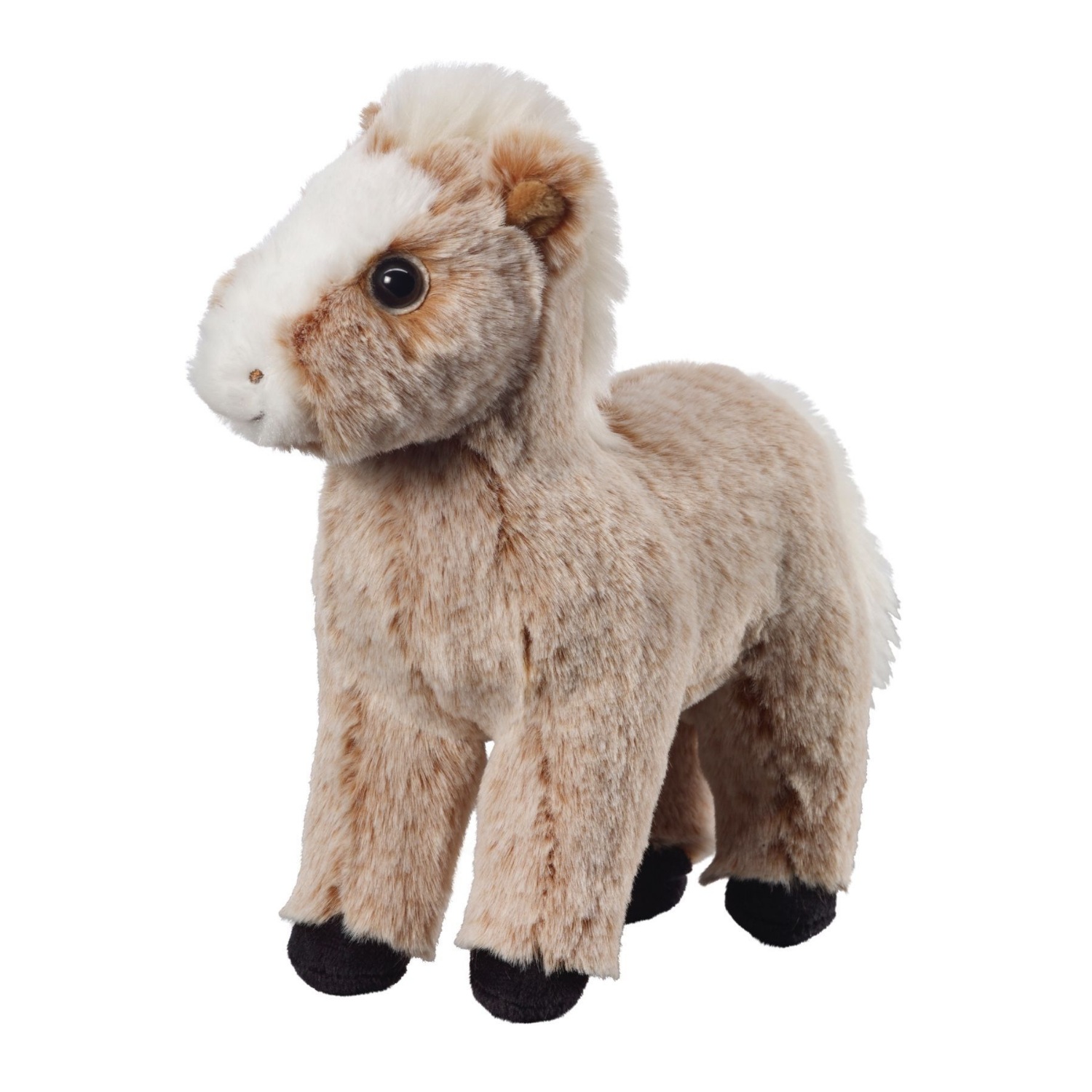 PLUCHE PAARD STAAND 20 CM