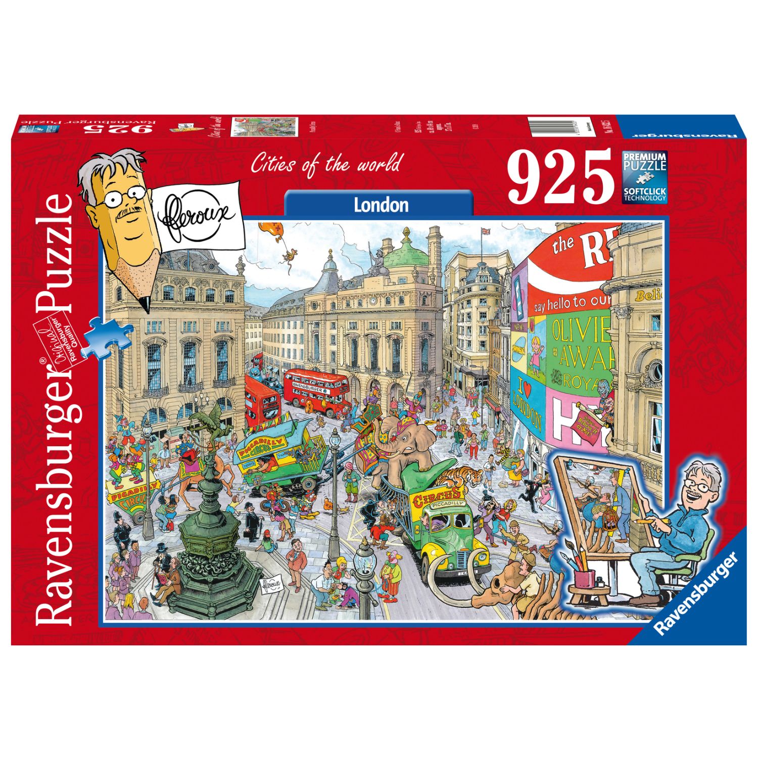 RAVENSBURGER PUZZEL FLEROUX LONDON 925 STUKJES