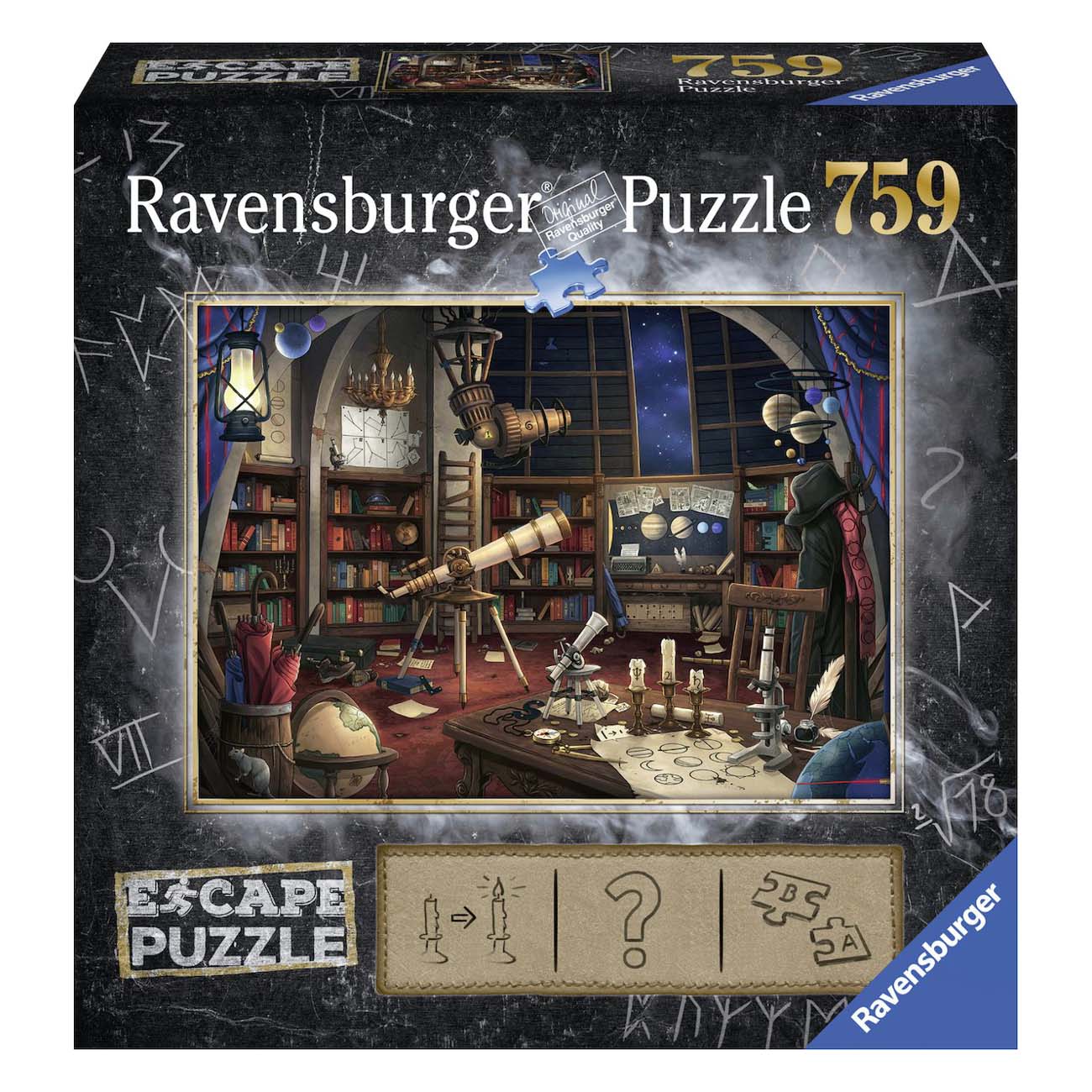 RAVENSBURGER ESCAPE PUZZEL DE STERRENWACHT 759 STUKJES