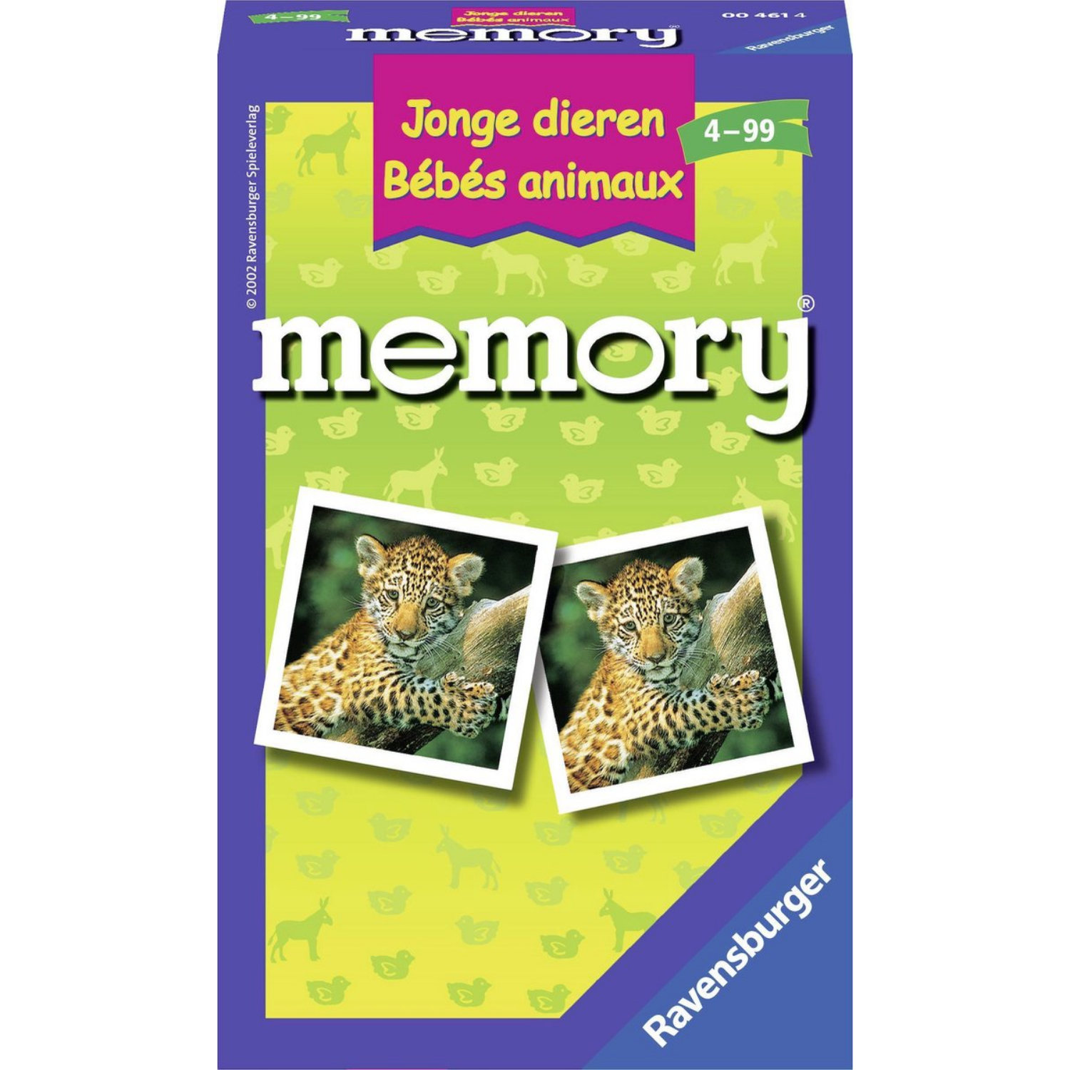 RAVENSBURGER MEMORY JONGE DIEREN POCKET