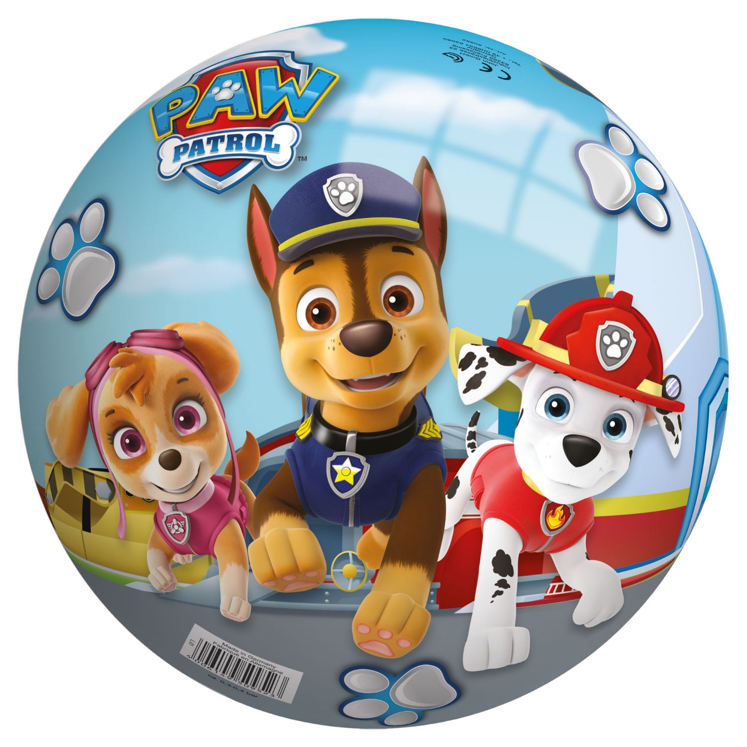 BAL PAW PATROL 23 CM