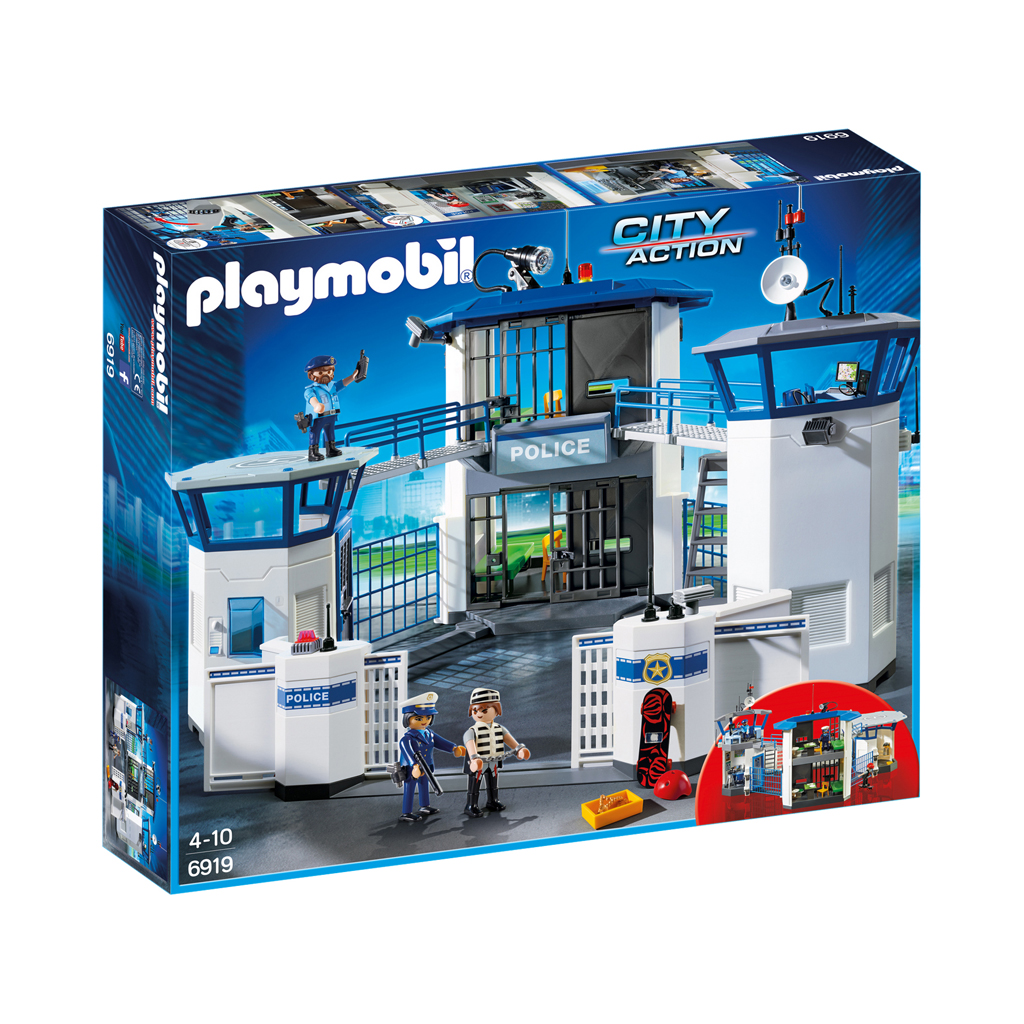 PLAYMOBIL 6919 POLITIEBUREAU MET GEVANGENIS