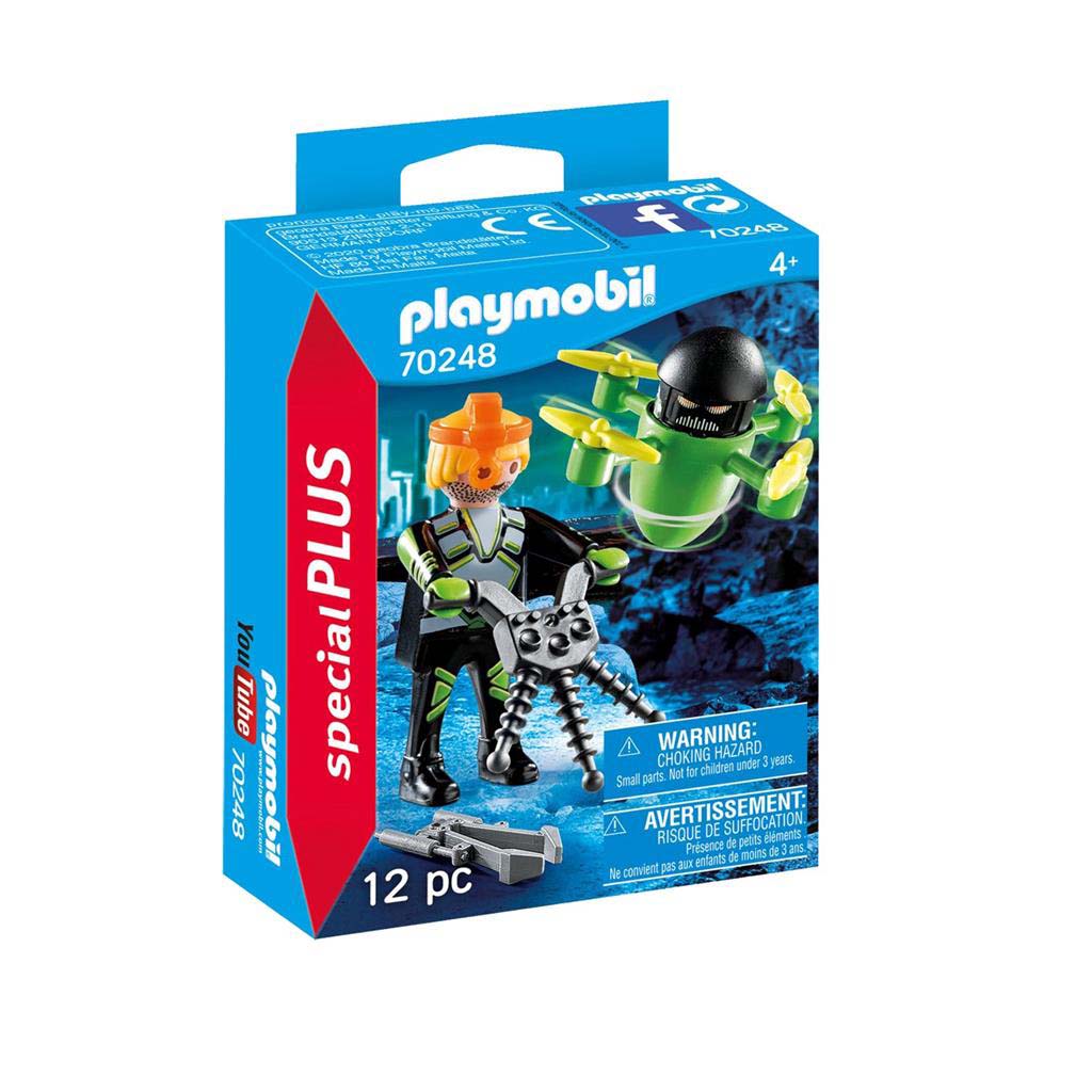 PLAYMOBIL 70248 AGENT MET DRONE