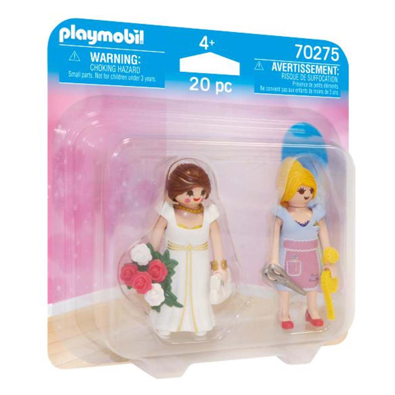 PLAYMOBIL 70275 DUOPACK PRINSES EN KLEERMAAKSTER