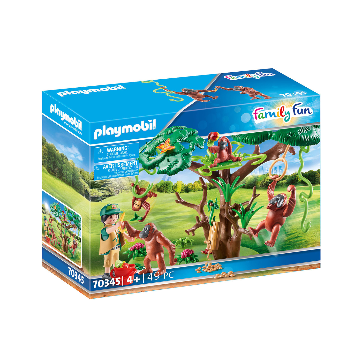 PLAYMOBIL 70345 ORANG-OETANS IN DE BOOM