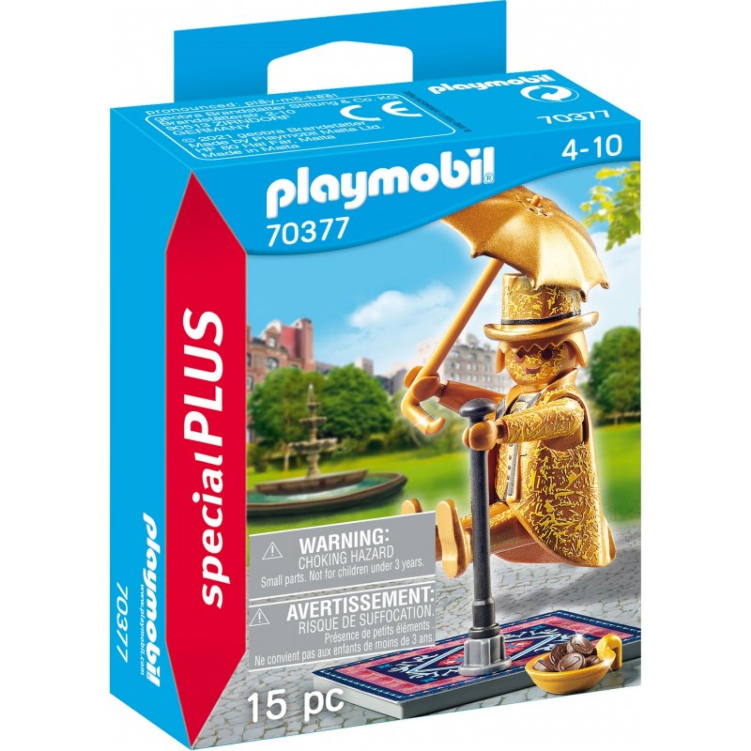 PLAYMOBIL 70377 SPECIAL PLUS STRAATARTIEST