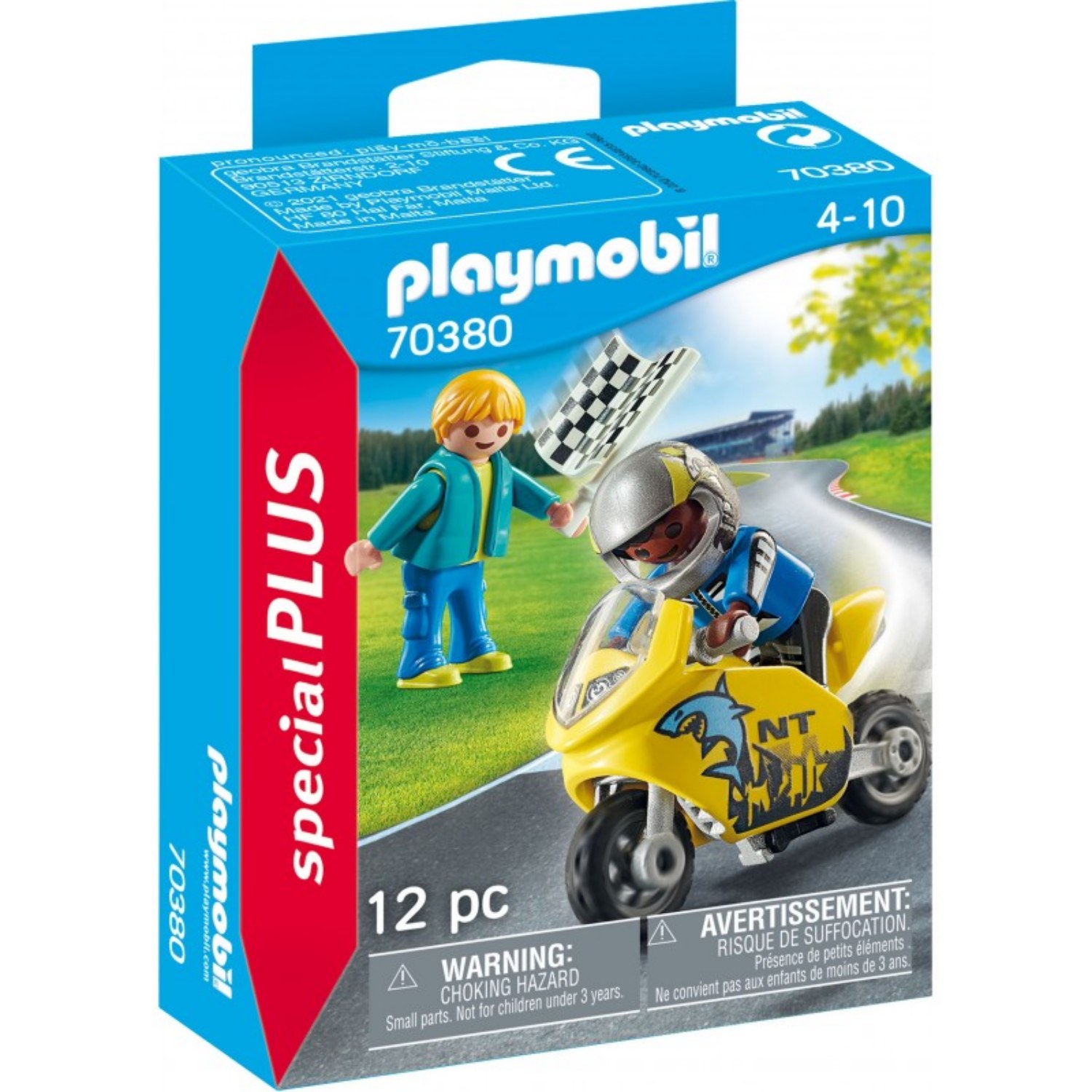 PLAYMOBIL 70380 JONGENS MET MOTOR