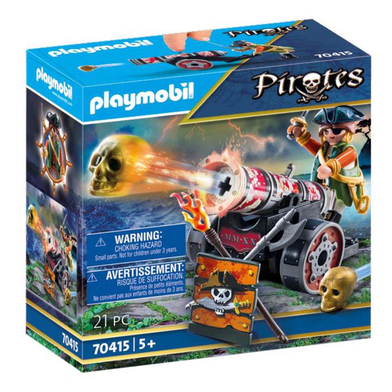 PLAYMOBIL 70415 PIRAAT MET KANON