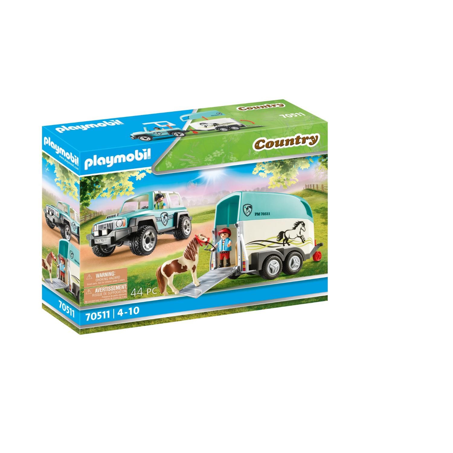 PLAYMOBIL 70511 COUNTRY AUTO MET AANHANGER