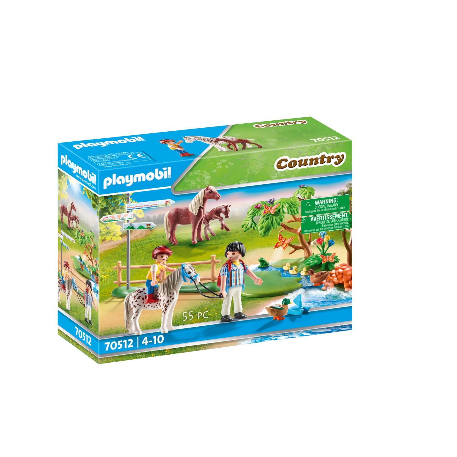 PLAYMOBIL 70512 COUNTRY GELUKKIGE PONYREIS