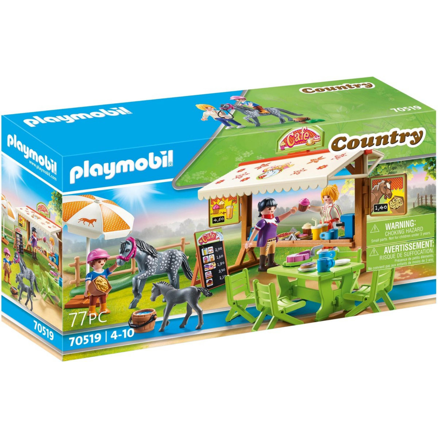 PLAYMOBIL 70519 PONY CAFE