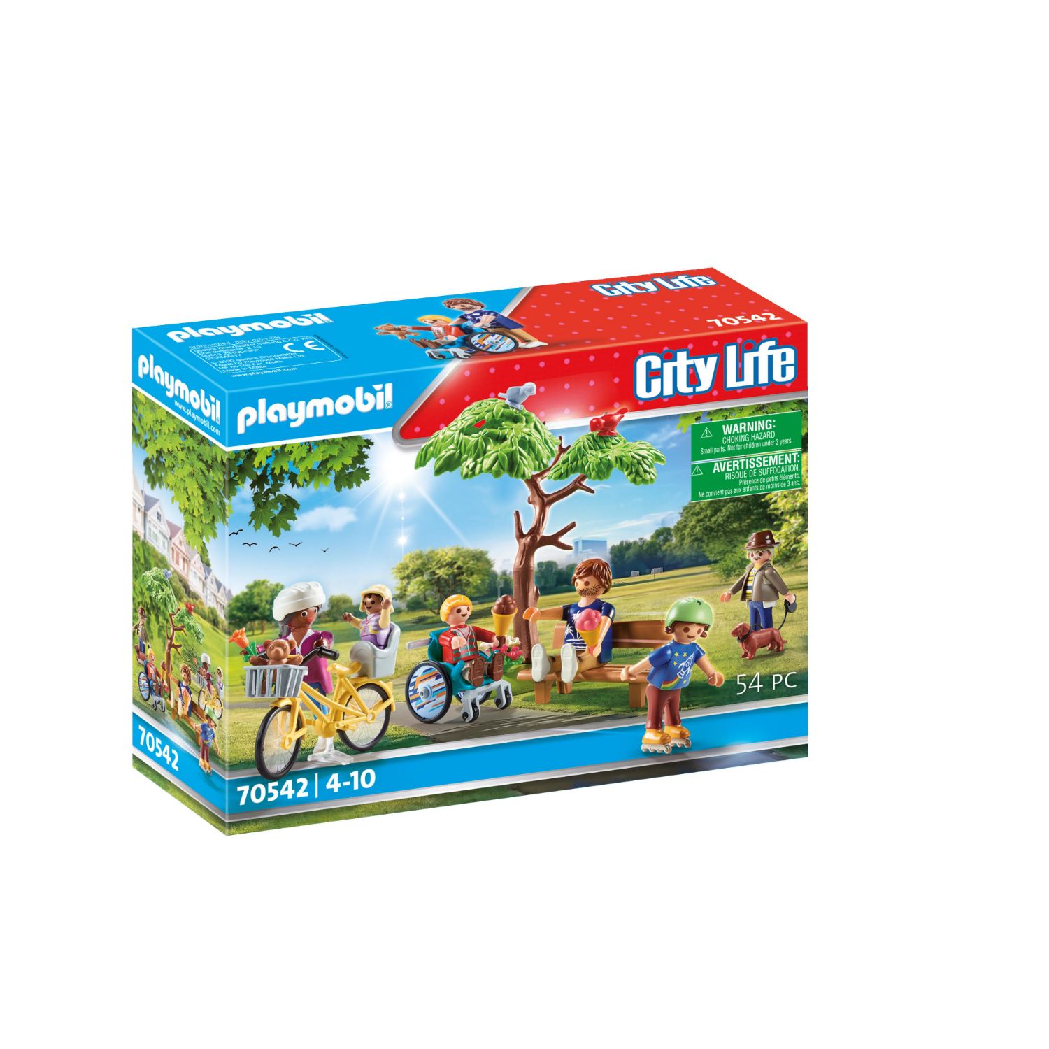 PLAYMOBIL 70542 CITY IN HET STADSPARK