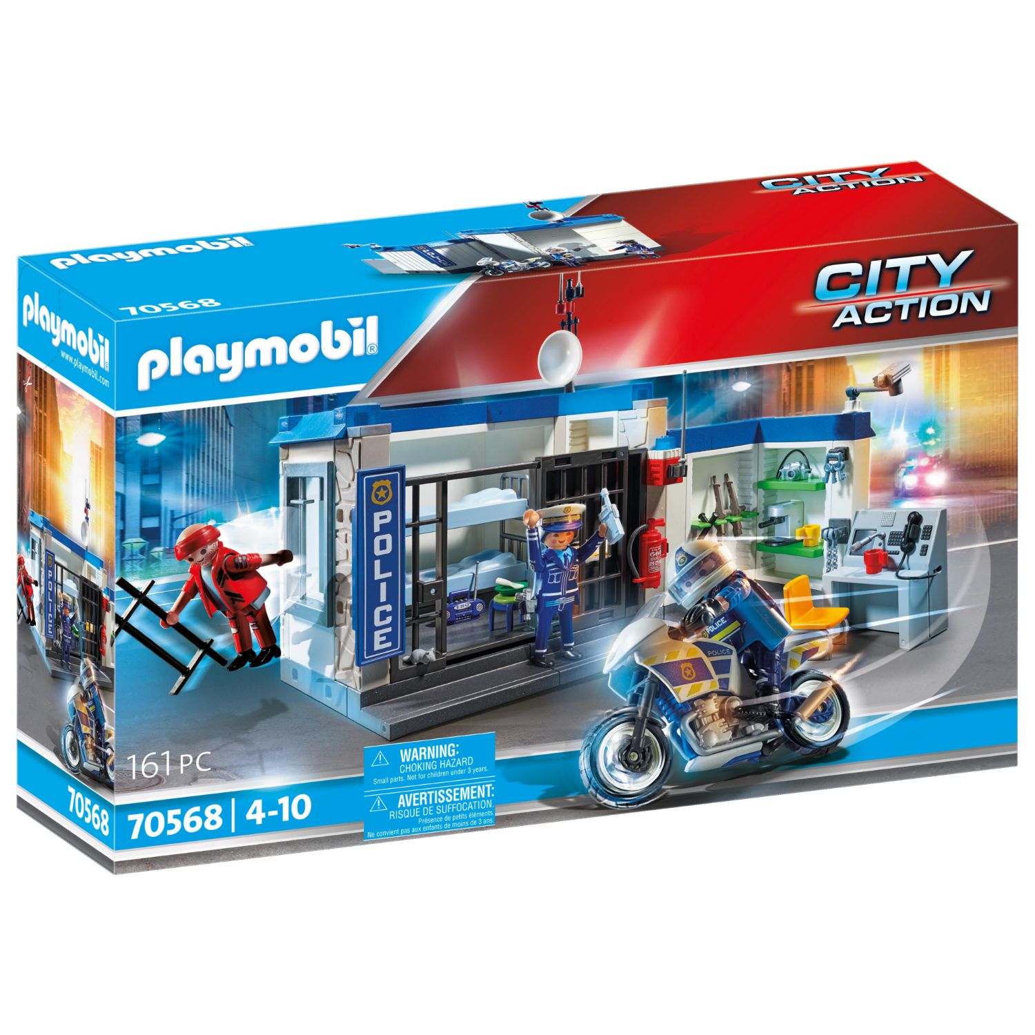 PLAYMOBIL 70568 POLITIE: ONTSNAPPING UIT DE GEVANGENIS