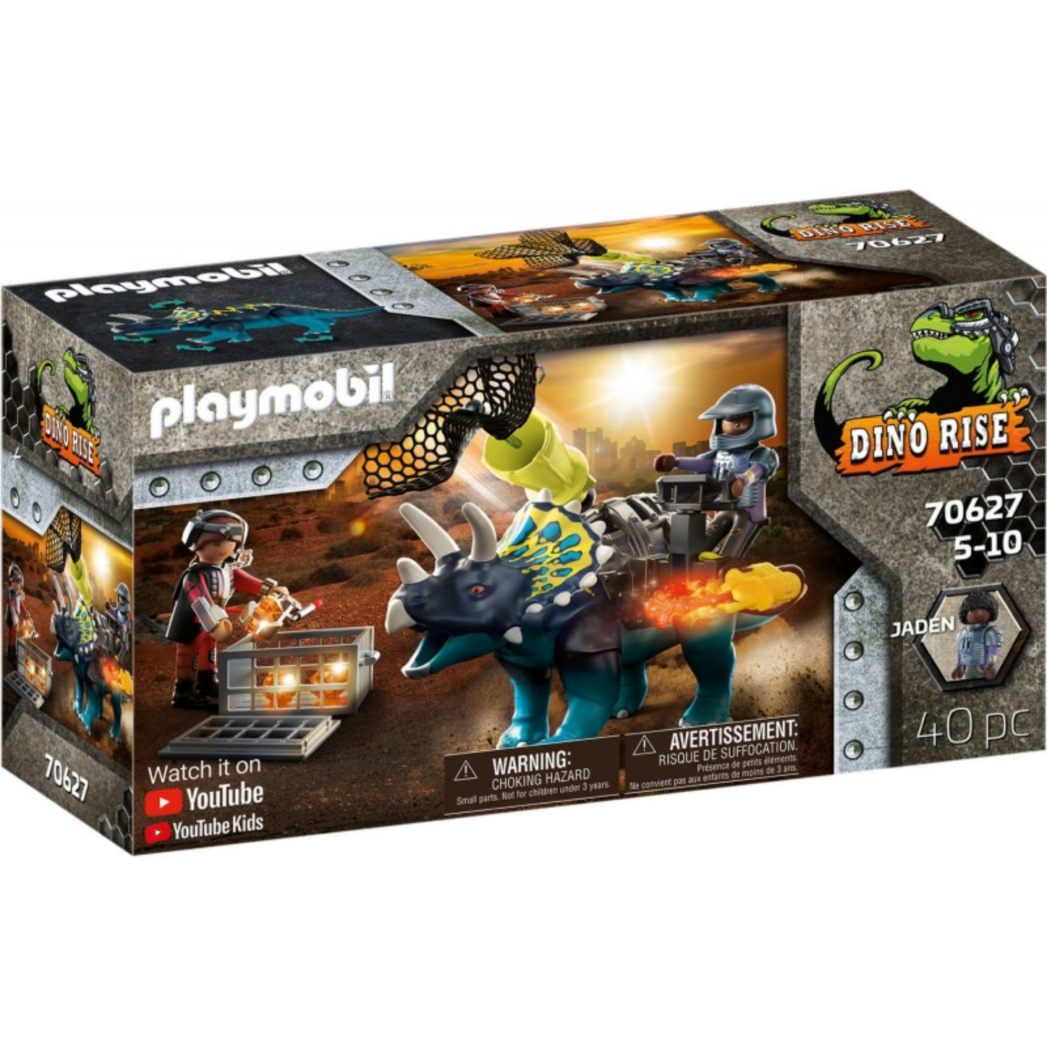 PLAYMOBIL 70627 TRICERATOPS RAZERNIJ LEGENDARISCHE STENEN