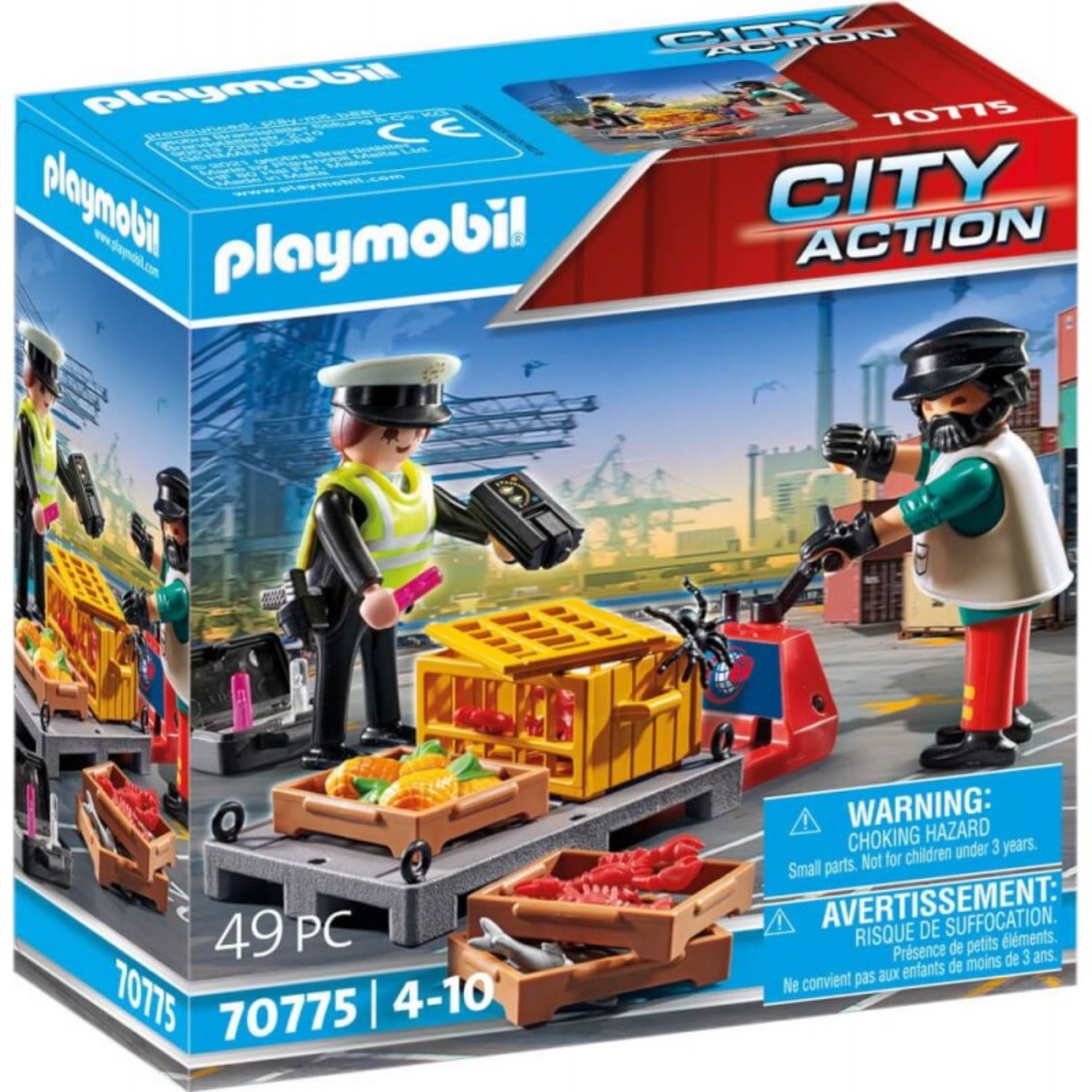 PLAYMOBIL 70775 DOUANECONTROLE