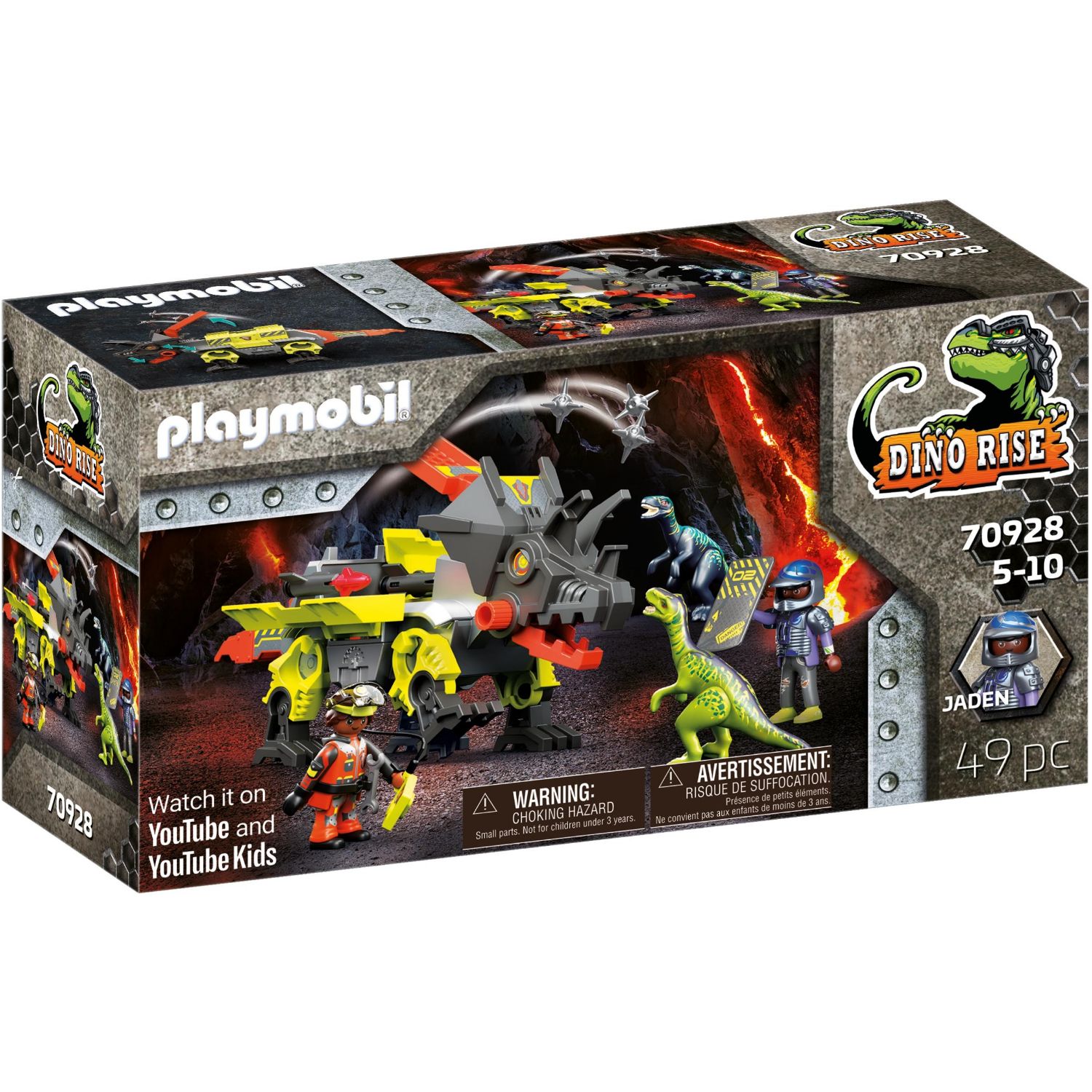 PLAYMOBIL 70928 DINO RISE ROBO DINO VECHTMACHINE